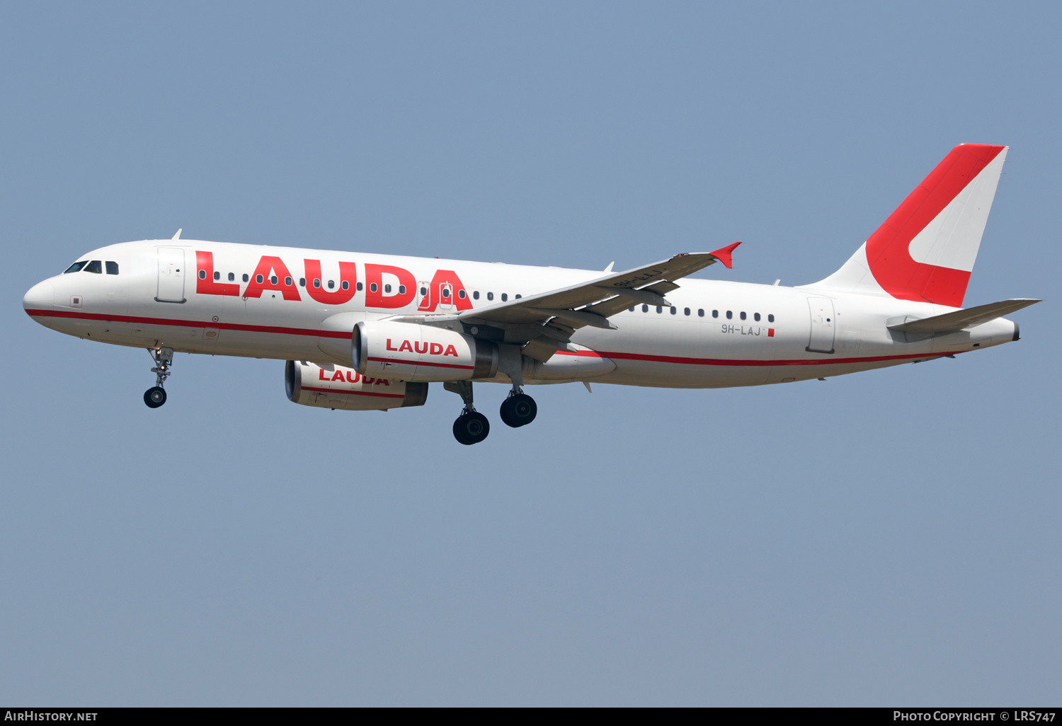 Aircraft Photo of 9H-LAJ | Airbus A320-232 | Lauda | AirHistory.net #470233