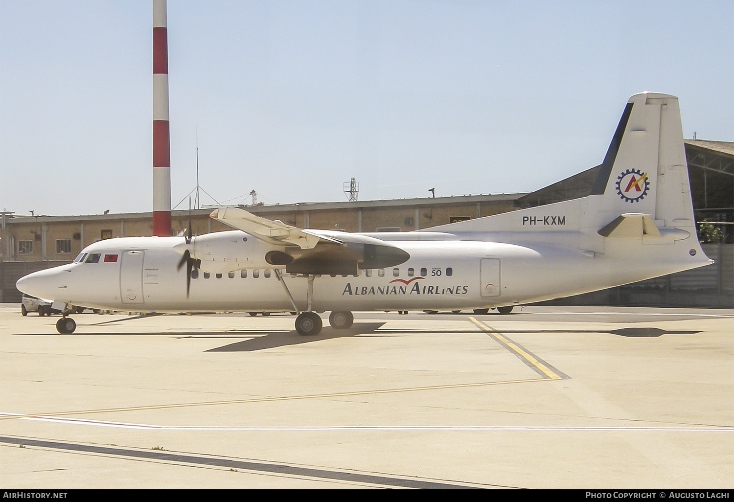 Aircraft Photo of PH-KXM | Fokker 50 | Albanian Airlines | AirHistory.net #470237