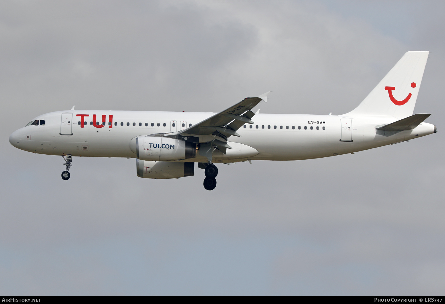 Aircraft Photo of ES-SAM | Airbus A320-232 | TUI | AirHistory.net #470238