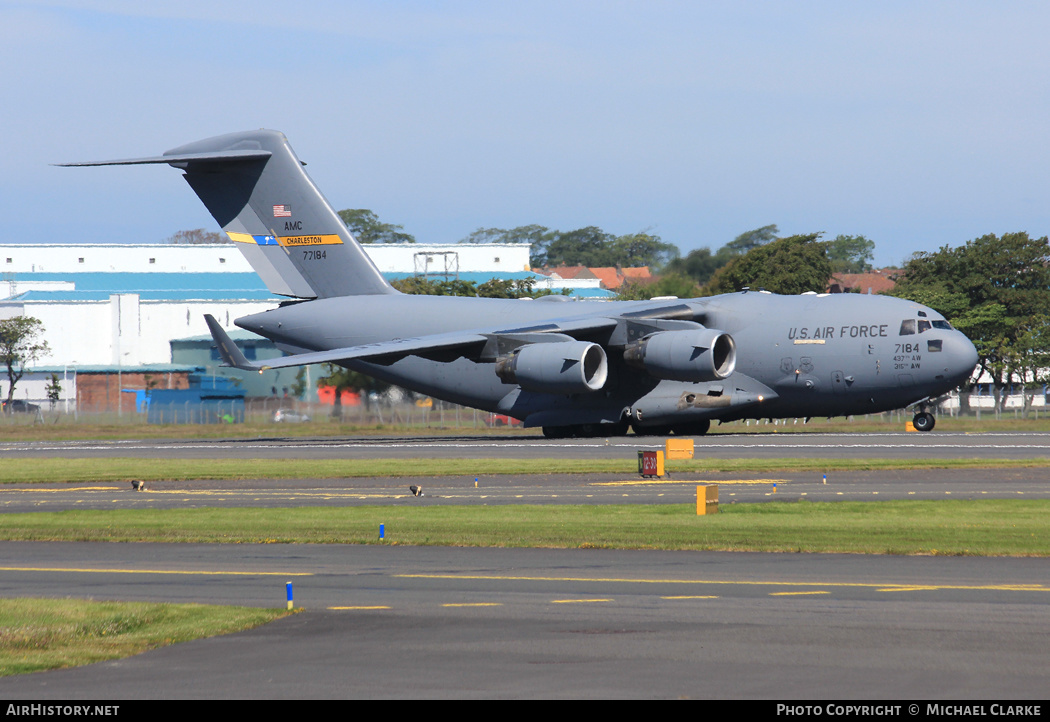 Aircraft Photo of 07-7184 / 77184 | Boeing C-17A Globemaster III | USA - Air Force | AirHistory.net #470254