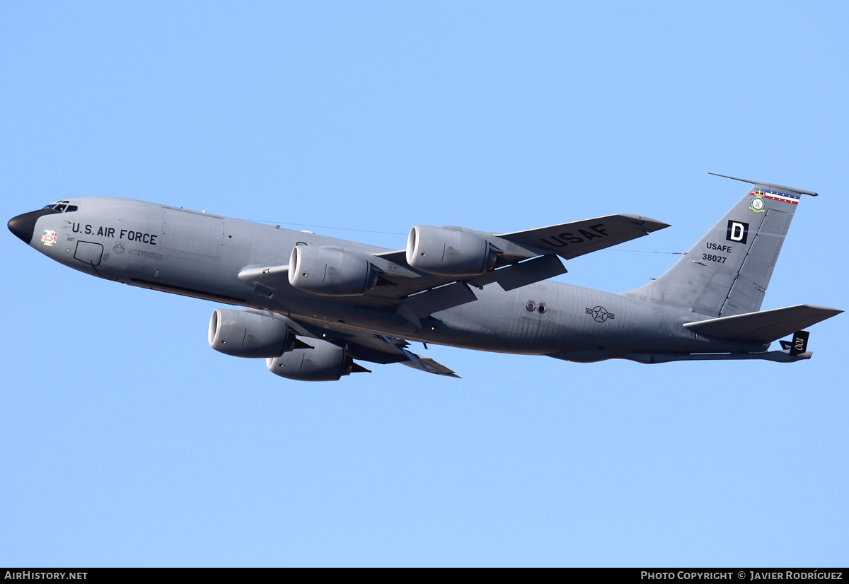 Aircraft Photo of 63-8027 / 38027 | Boeing KC-135R Stratotanker | USA - Air Force | AirHistory.net #470255