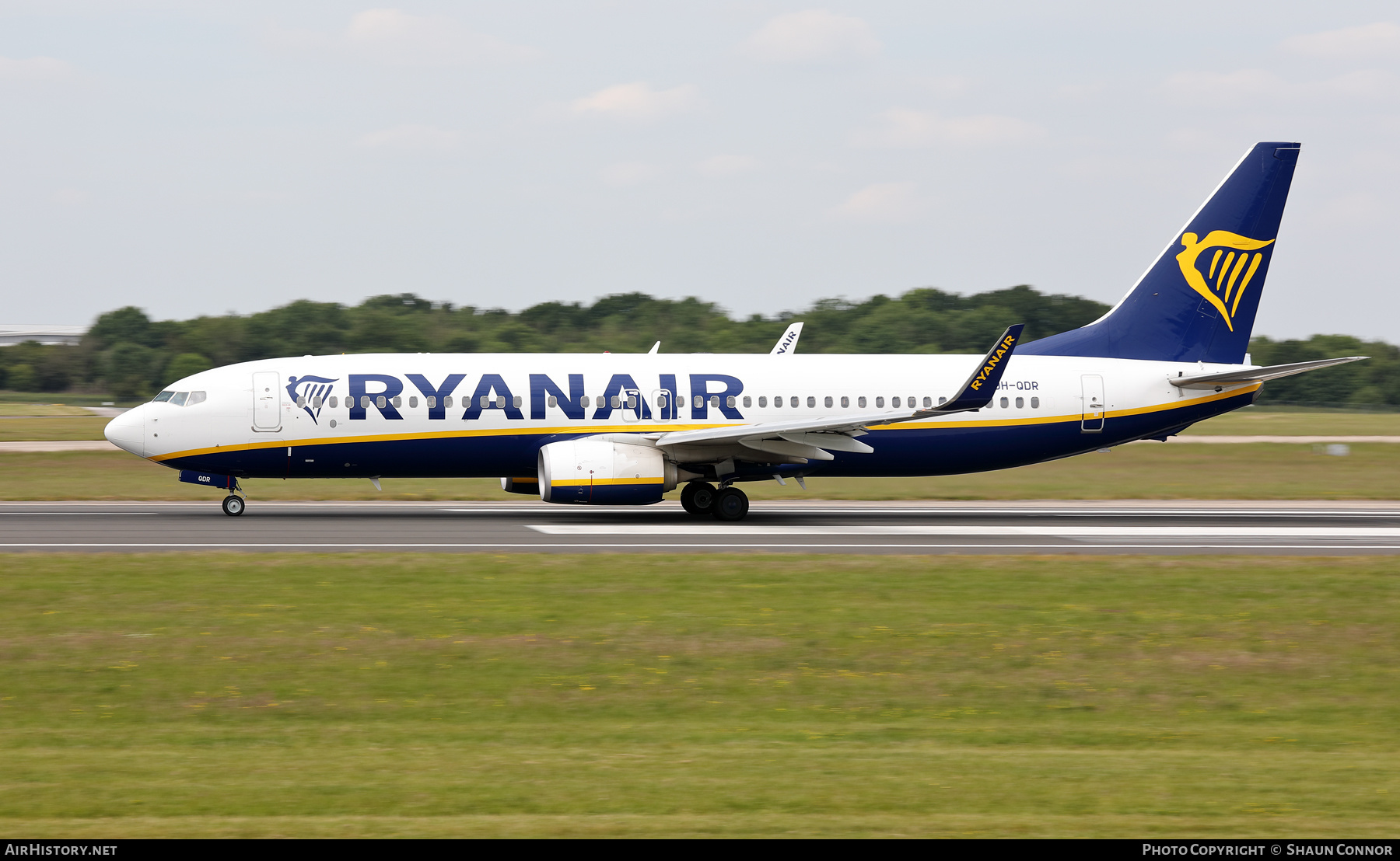 Aircraft Photo of 9H-QDR | Boeing 737-800 | Ryanair | AirHistory.net #470274