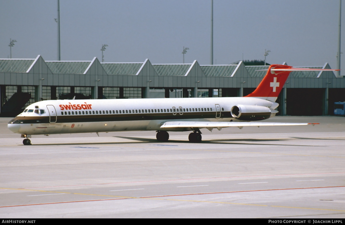 Aircraft Photo of HB-INC | McDonnell Douglas MD-81 (DC-9-81) | Swissair | AirHistory.net #470275