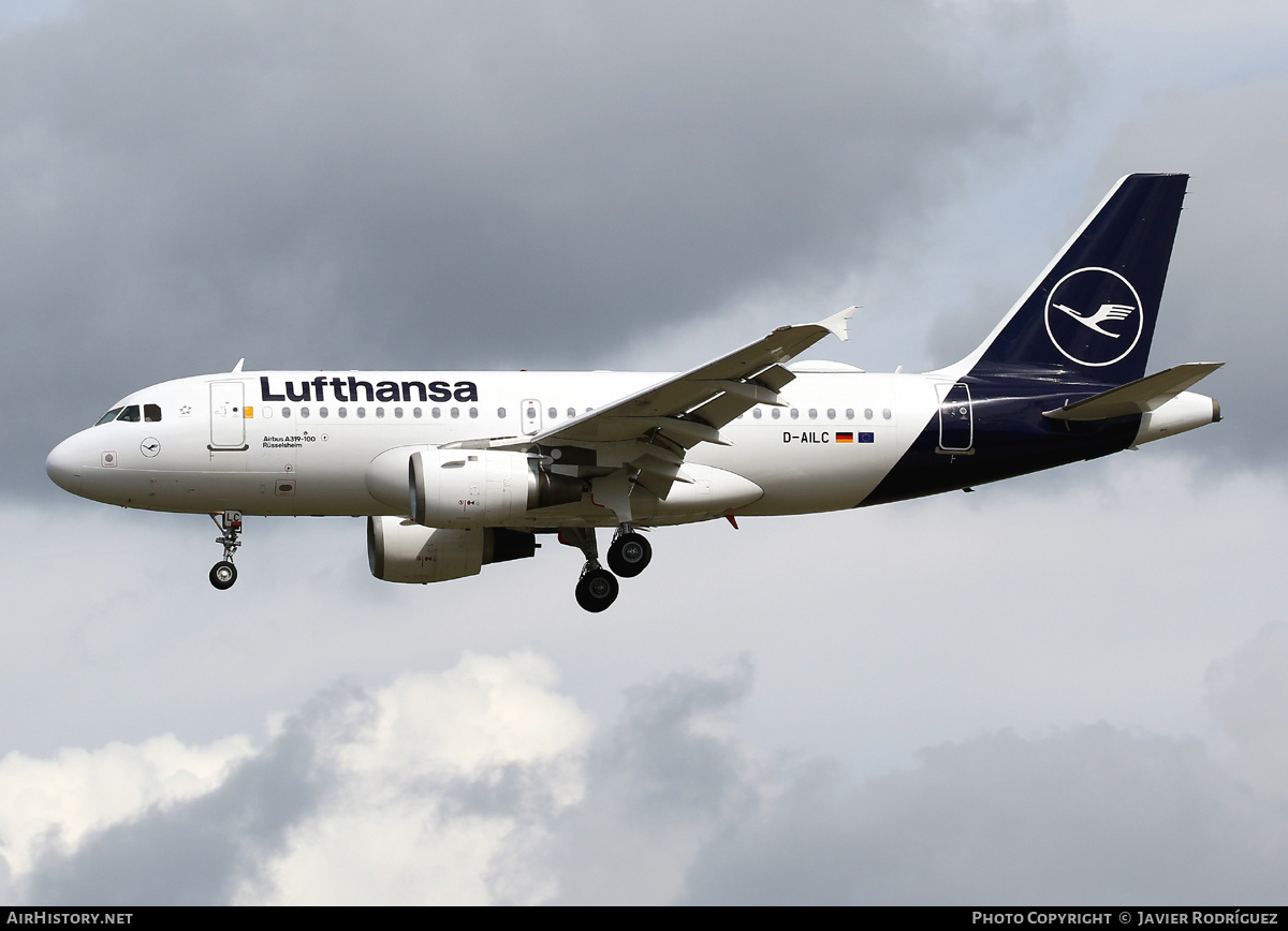 Aircraft Photo of D-AILC | Airbus A319-114 | Lufthansa | AirHistory.net #470291