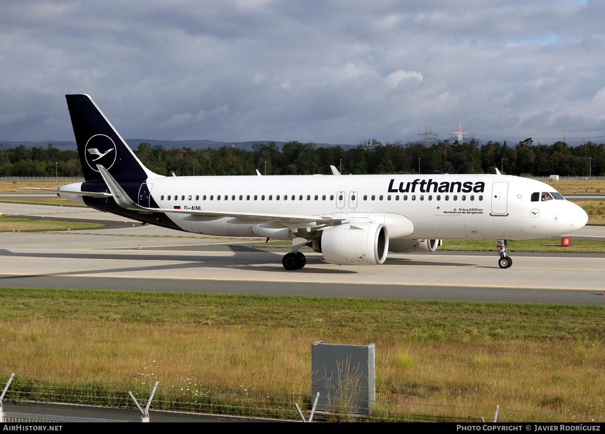 Aircraft Photo of D-AINL | Airbus A320-271N | Lufthansa | AirHistory.net #470292