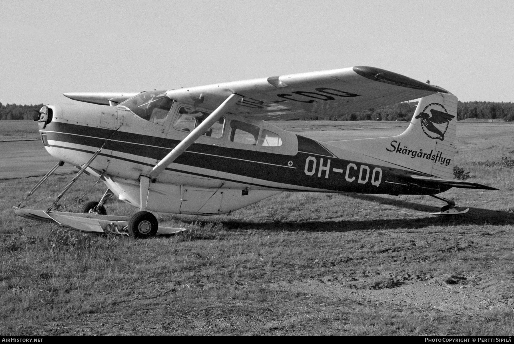 Aircraft Photo of OH-CDQ | Cessna A185E Skywagon 185 | Skärgårdsflyg | AirHistory.net #470305