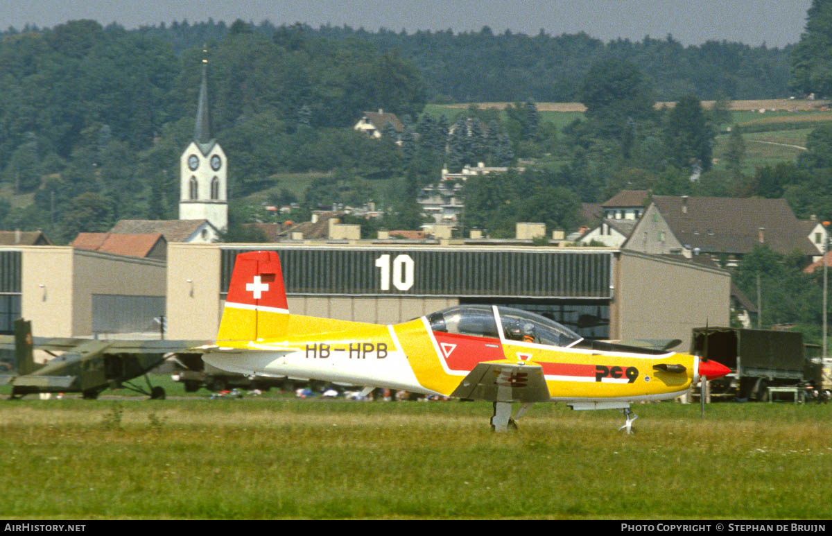 Aircraft Photo of HB-HPB | Pilatus PC-9 | Pilatus | AirHistory.net #470314