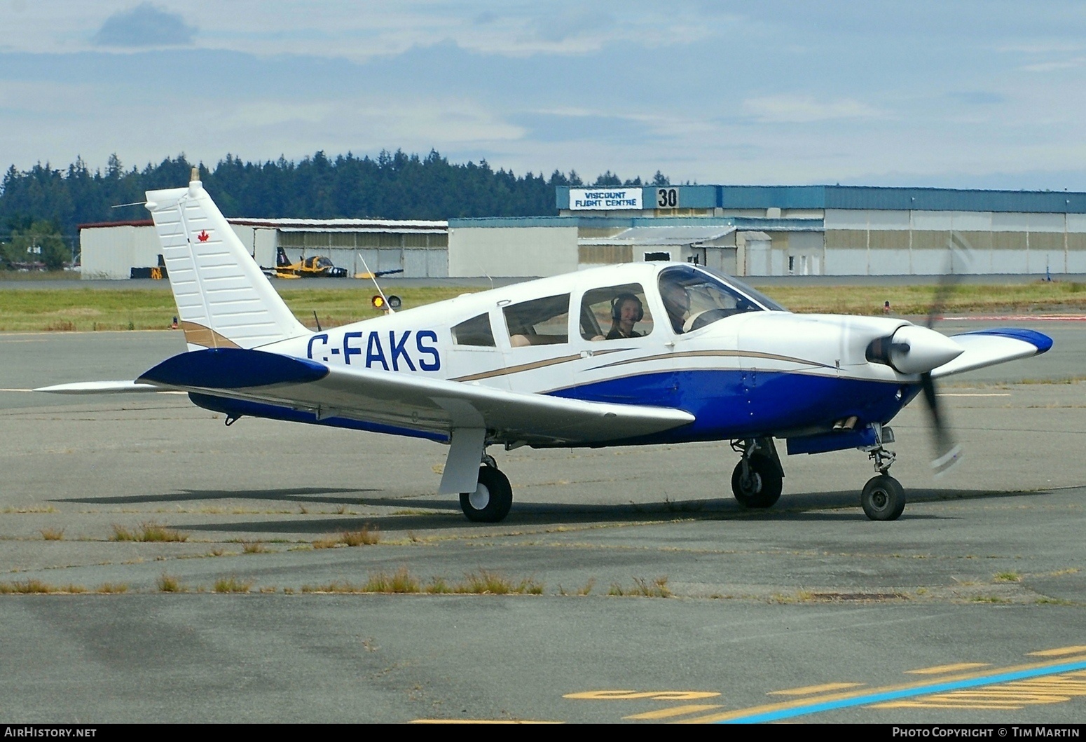 Aircraft Photo of C-FAKS | Piper PA-28R-180 Cherokee Arrow | AirHistory.net #470327