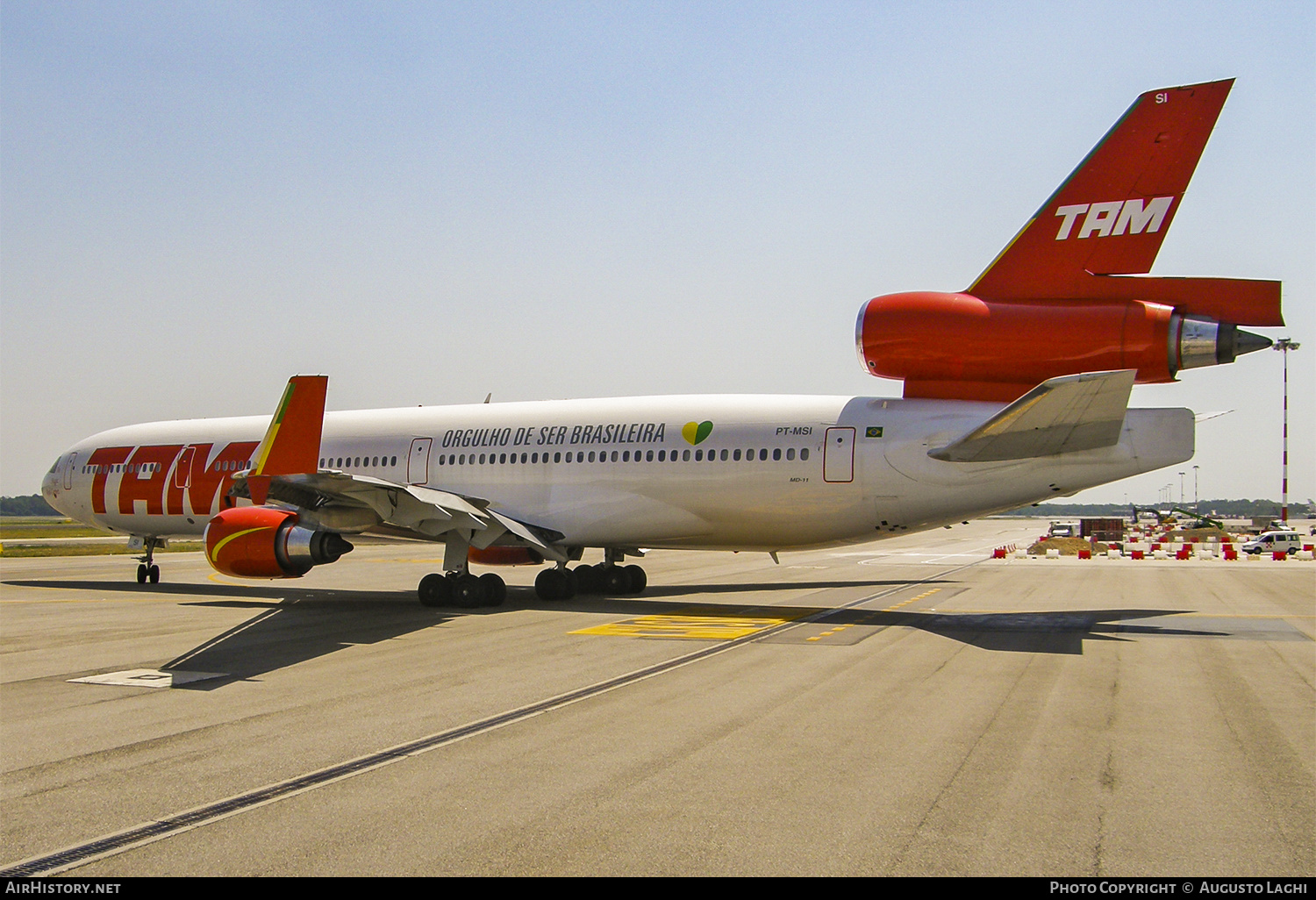 Aircraft Photo of PT-MSI | McDonnell Douglas MD-11/ER | TAM Linhas Aéreas | AirHistory.net #470338