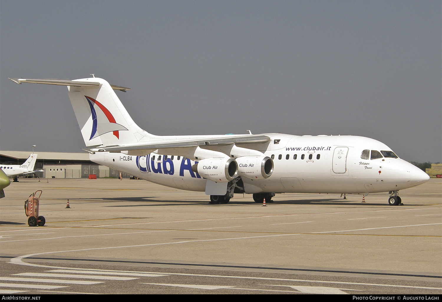 Aircraft Photo of I-CLBA | BAE Systems Avro 146-RJ85 | Club Air | AirHistory.net #470346