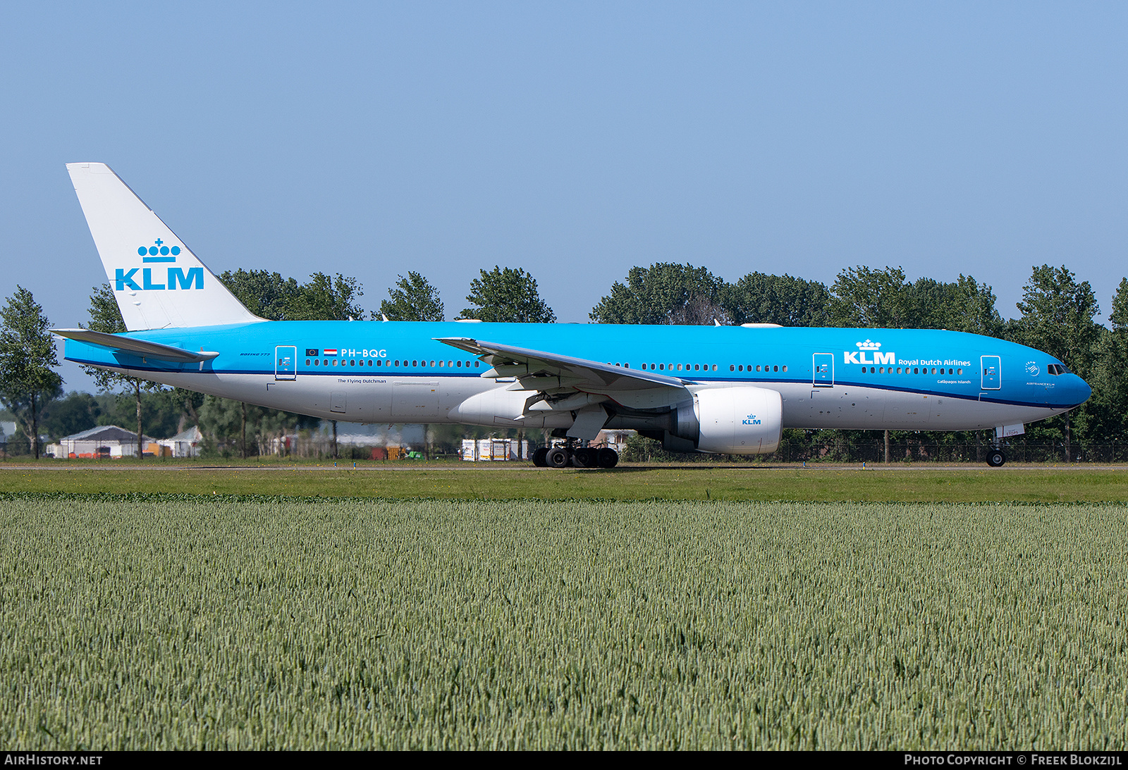 Aircraft Photo of PH-BQG | Boeing 777-206/ER | KLM - Royal Dutch Airlines | AirHistory.net #470368