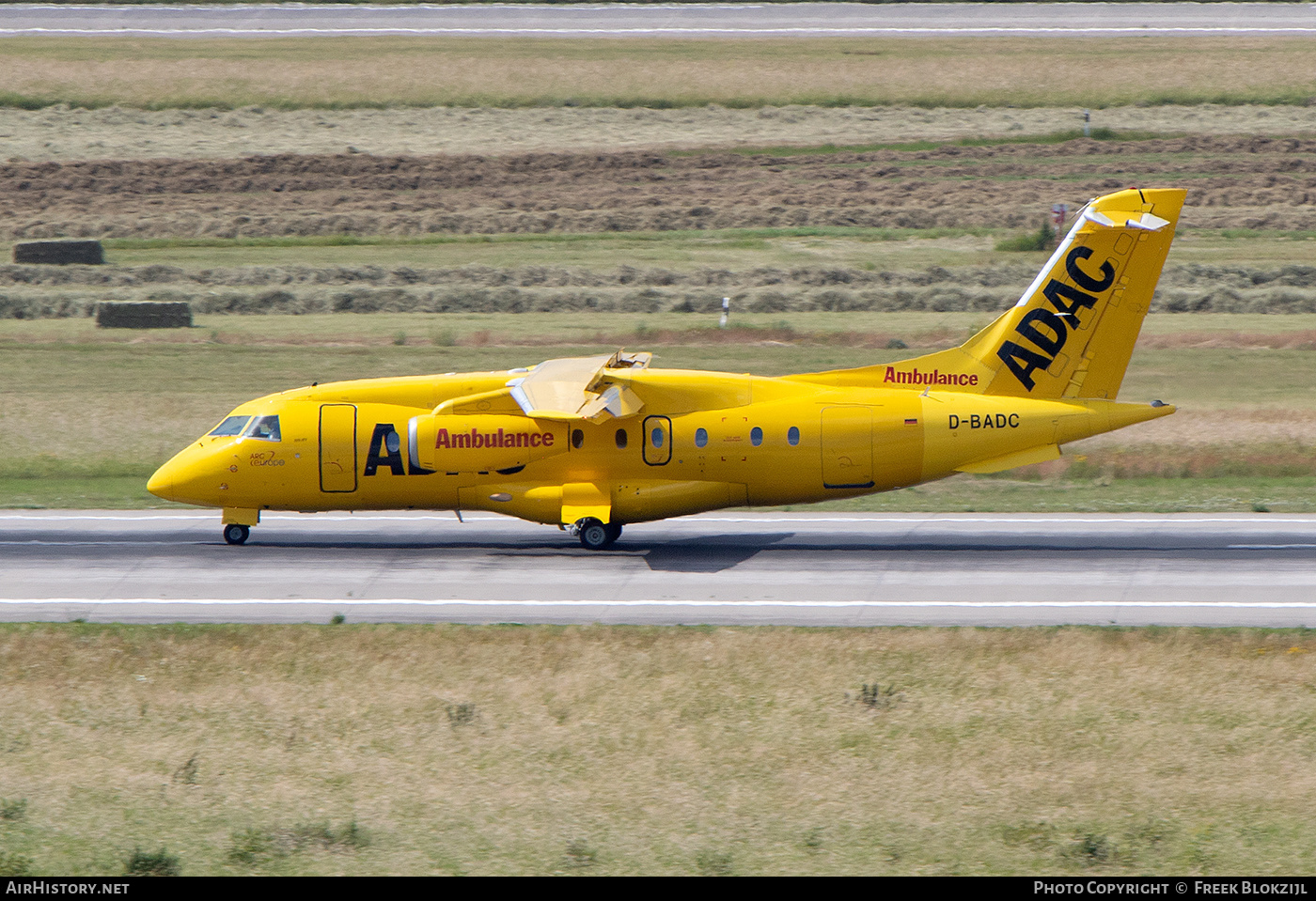 Aircraft Photo of D-BADC | Fairchild Dornier 328-310 328JET | ADAC Luftrettung | AirHistory.net #470379