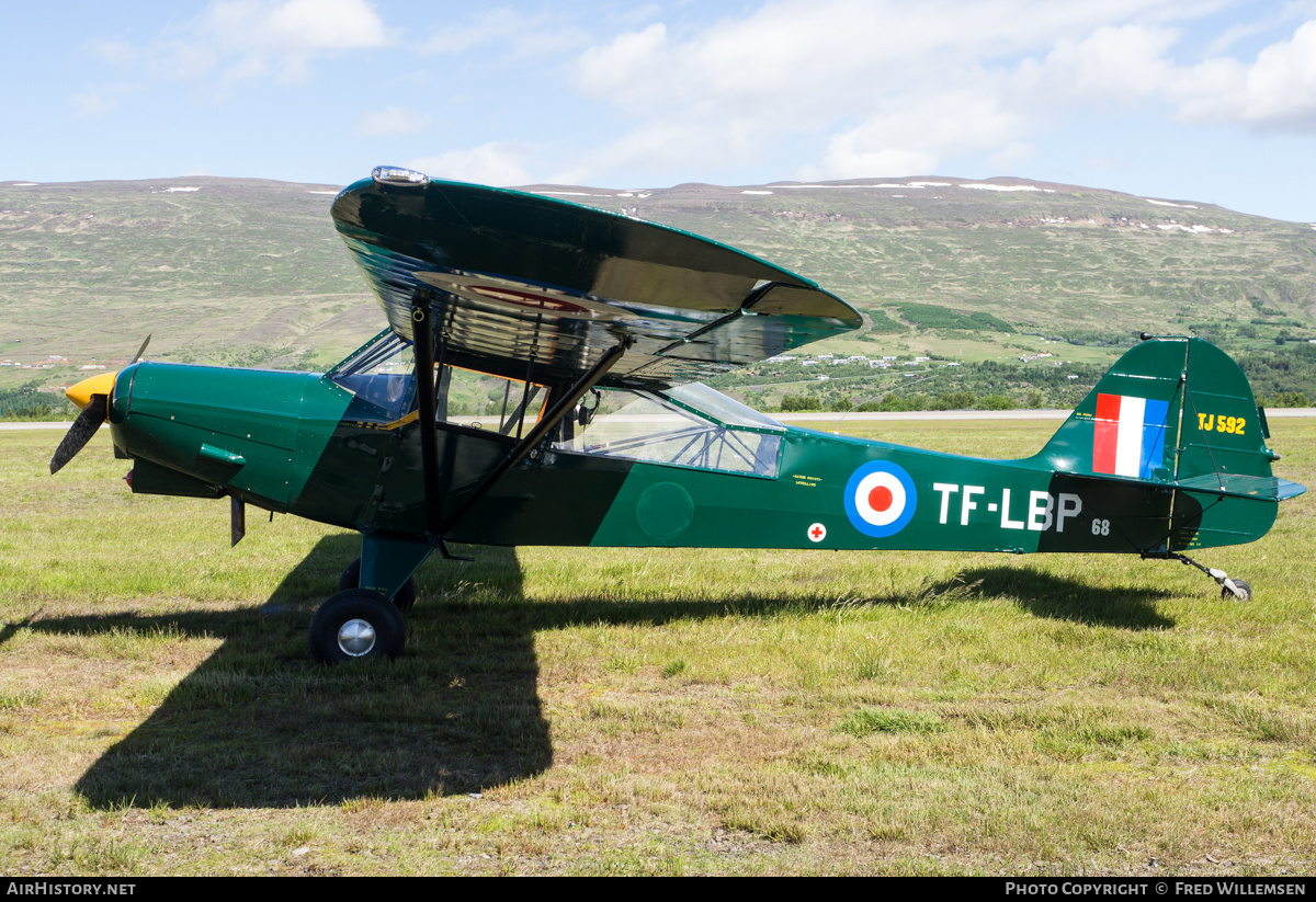 Aircraft Photo of TF-LBP / TJ592 | Auster 5 | UK - Air Force | AirHistory.net #470411