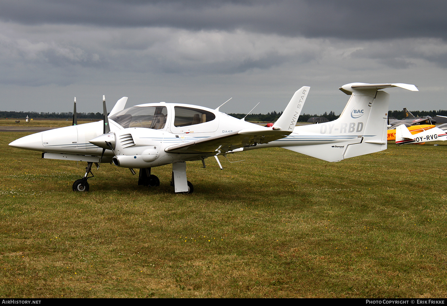 Aircraft Photo of OY-RBD | Diamond DA42 Twin Star | BAC - Billund Air Center | AirHistory.net #470434