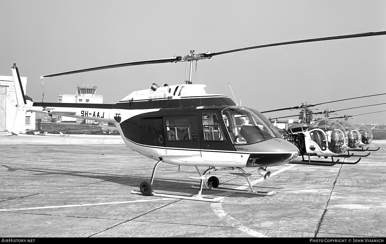 Aircraft Photo of 9H-AAJ | Bell AB-206B JetRanger II | Malta - Air Force | AirHistory.net #470447