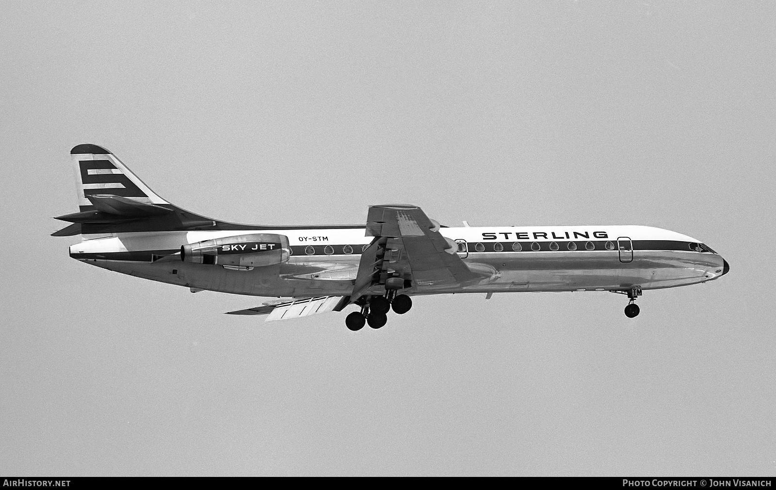 Aircraft Photo of OY-STM | Aerospatiale SE-210 Caravelle 10B3 Super B | Sterling Airways | AirHistory.net #470460