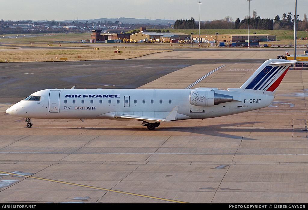 Aircraft Photo of F-GRJF | Canadair CRJ-100ER (CL-600-2B19) | Air France | AirHistory.net #470468