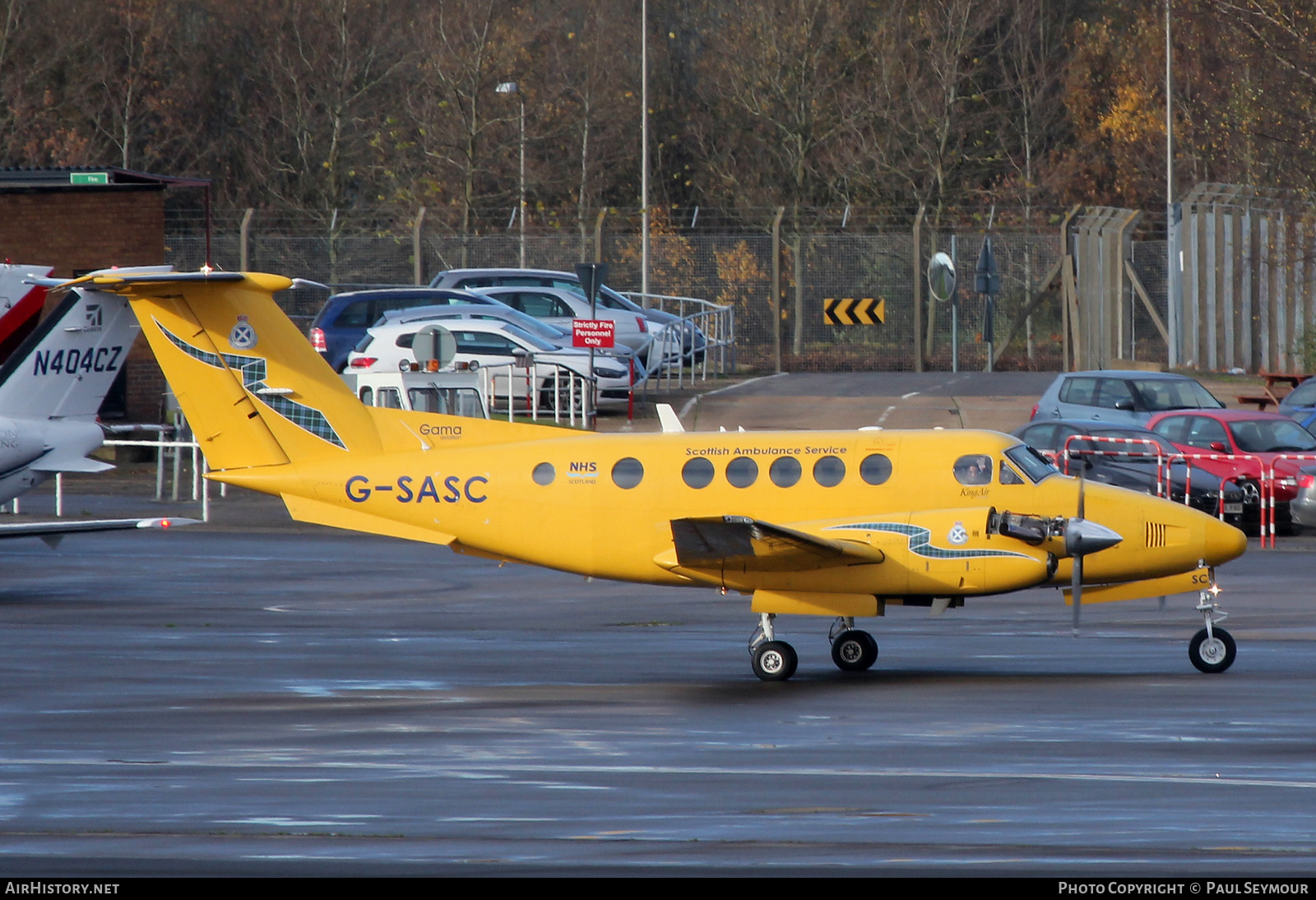 Aircraft Photo of G-SASC | Raytheon B200C King Air | Scottish Ambulance Service | AirHistory.net #470477
