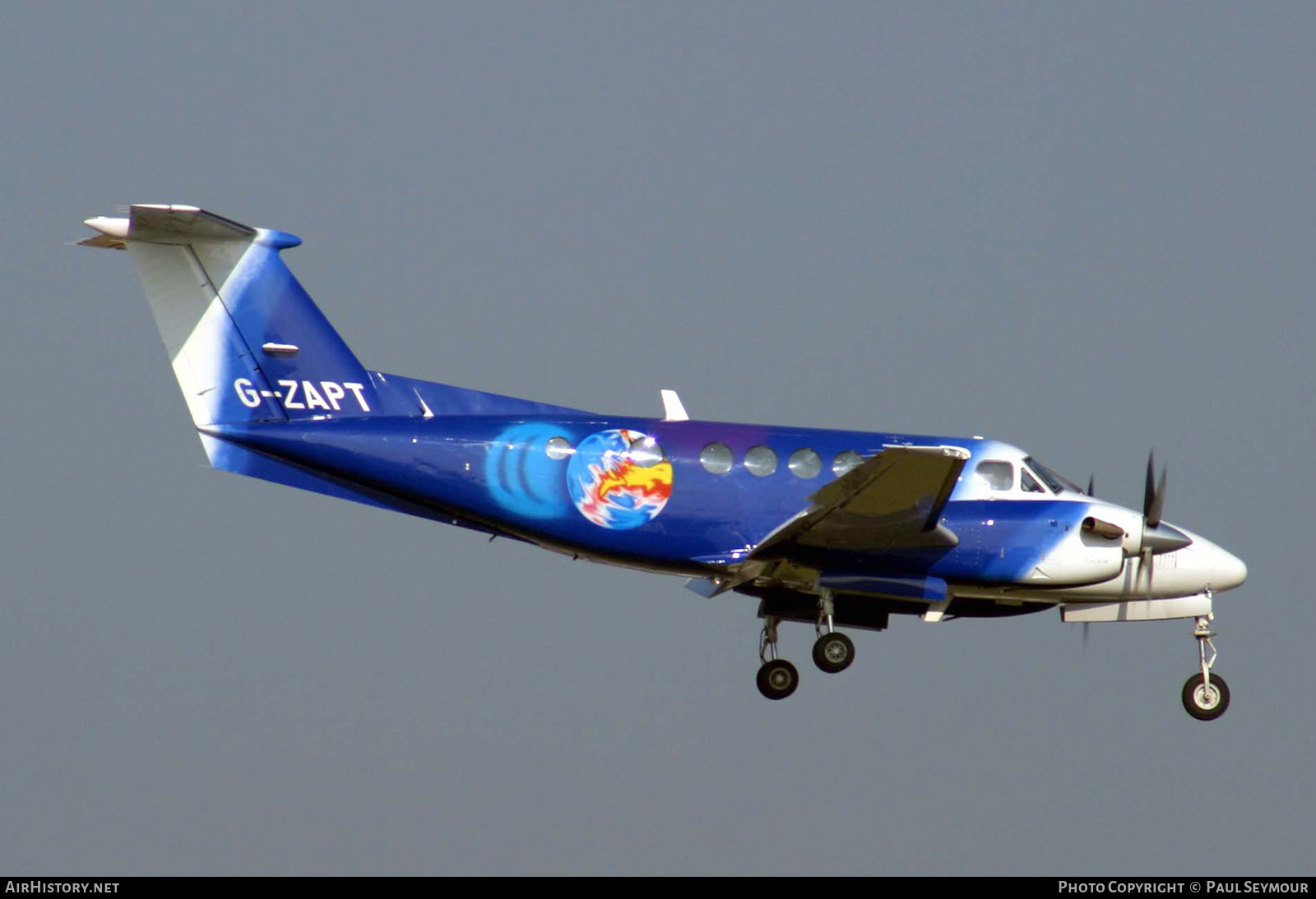 Aircraft Photo of G-ZAPT | Raytheon B200C King Air | Titan Airways | AirHistory.net #470479