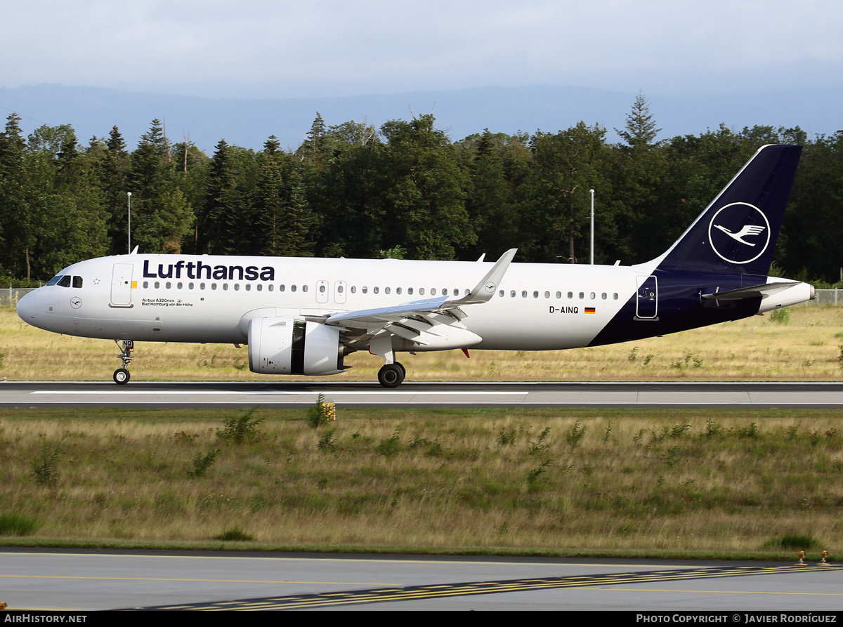 Aircraft Photo of D-AINQ | Airbus A320-271N | Lufthansa | AirHistory.net #470495