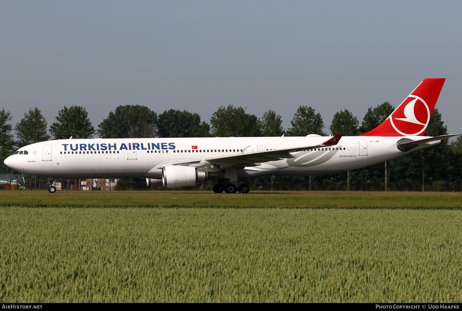 Aircraft Photo of TC-JOF | Airbus A330-303 | Turkish Airlines | AirHistory.net #470500