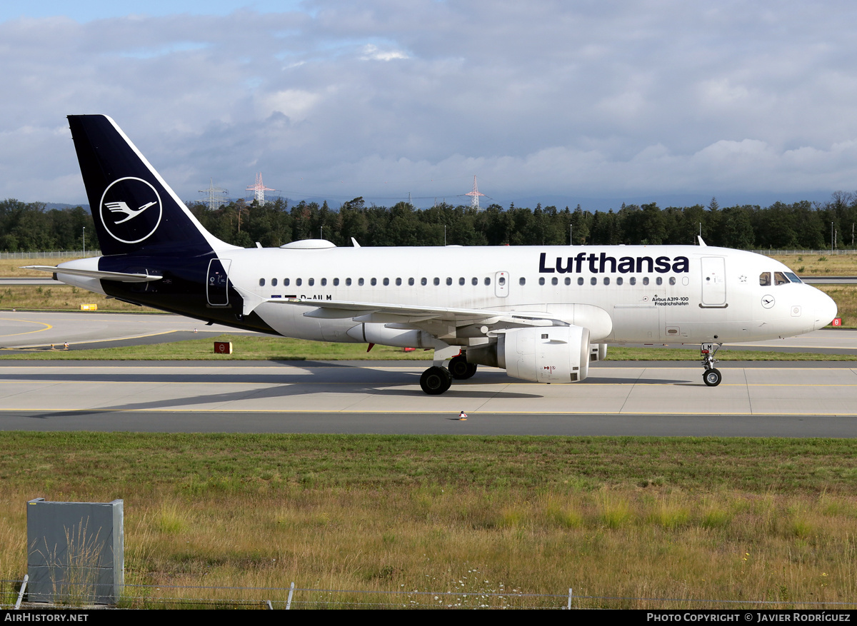 Aircraft Photo of D-AILM | Airbus A319-114 | Lufthansa | AirHistory.net #470512