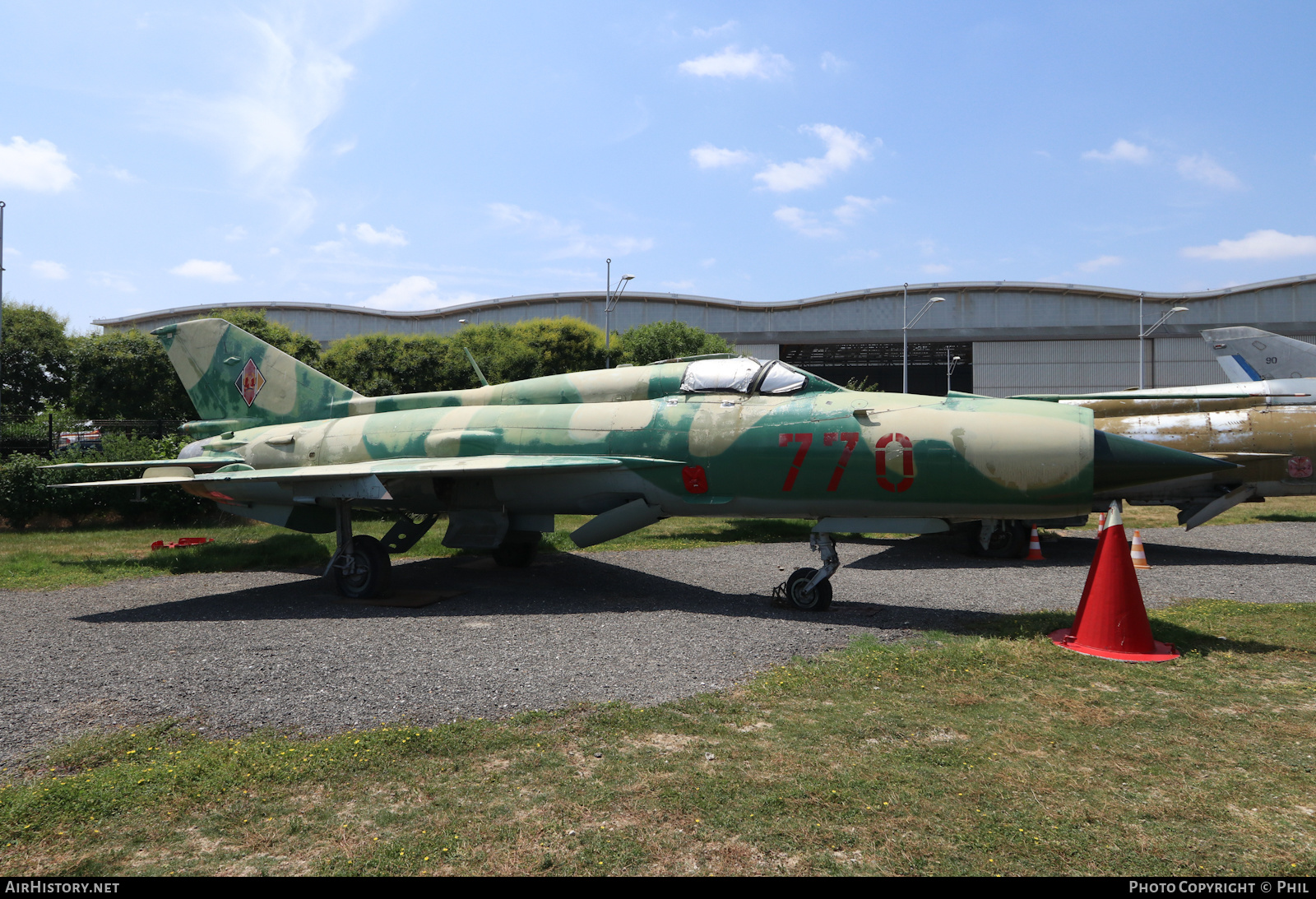 Aircraft Photo of 770 | Mikoyan-Gurevich MiG-21SPS | East Germany - Air Force | AirHistory.net #470530