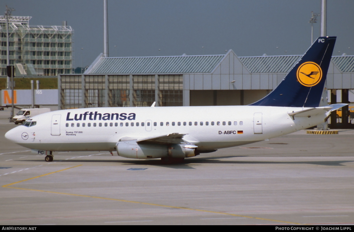 Aircraft Photo of D-ABFC | Boeing 737-230/Adv | Lufthansa | AirHistory.net #470554