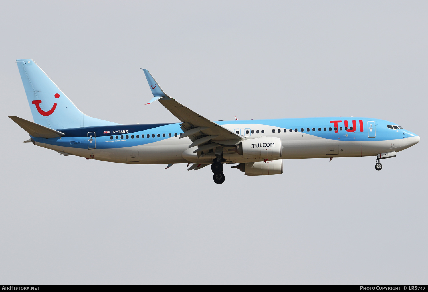 Aircraft Photo of G-TAWR | Boeing 737-8K5 | TUI | AirHistory.net #470559