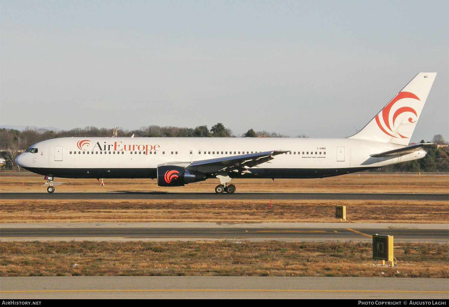 Aircraft Photo of I-VIMQ | Boeing 767-3Q8/ER | Air Europe | AirHistory.net #470570