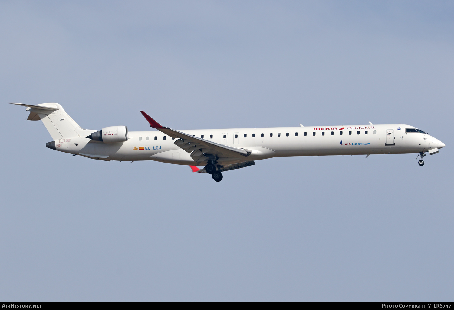 Aircraft Photo of EC-LOJ | Bombardier CRJ-1000EE (CL-600-2E25) | Iberia Regional | AirHistory.net #470576