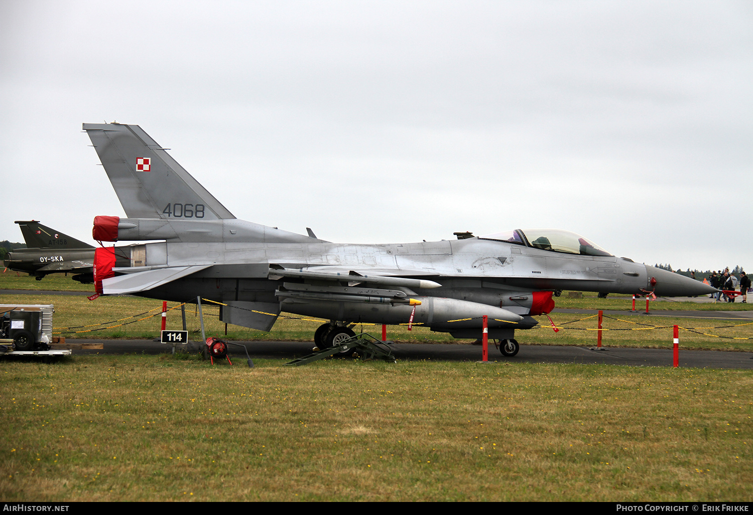 Aircraft Photo of 4068 | General Dynamics F-16C Fighting Falcon | Poland - Air Force | AirHistory.net #470584