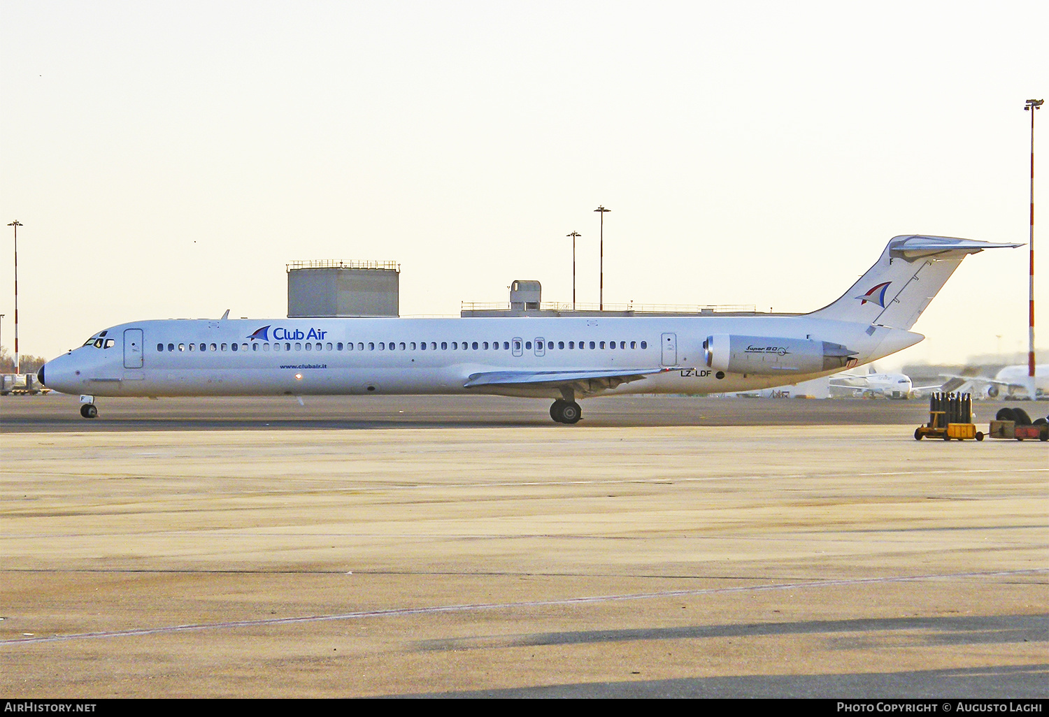 Aircraft Photo of LZ-LDF | McDonnell Douglas MD-82 (DC-9-82) | Bulgarian Air Charter | Club Air | AirHistory.net #470590