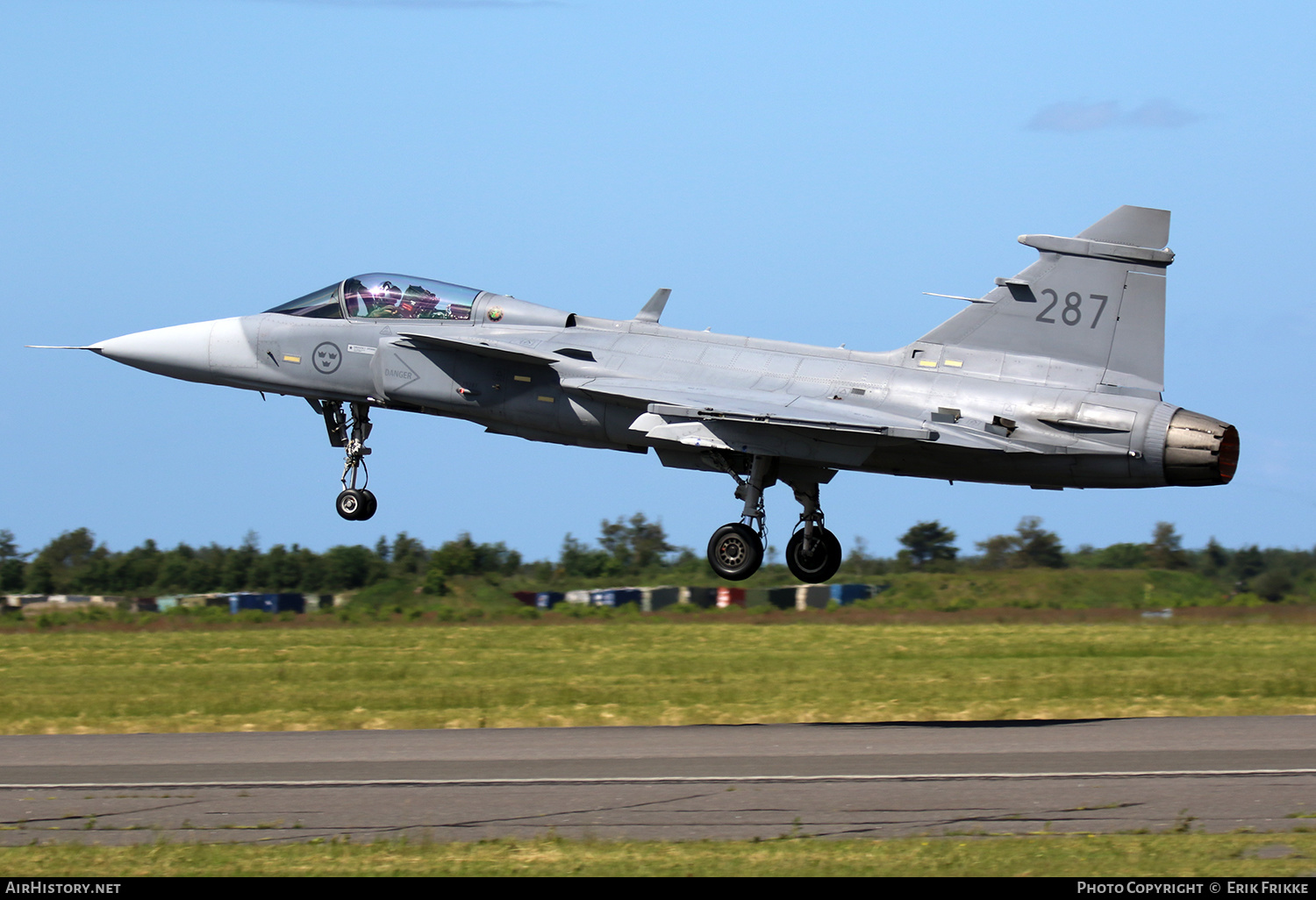 Aircraft Photo of 39287 | Saab JAS 39C Gripen | Sweden - Air Force | AirHistory.net #470656