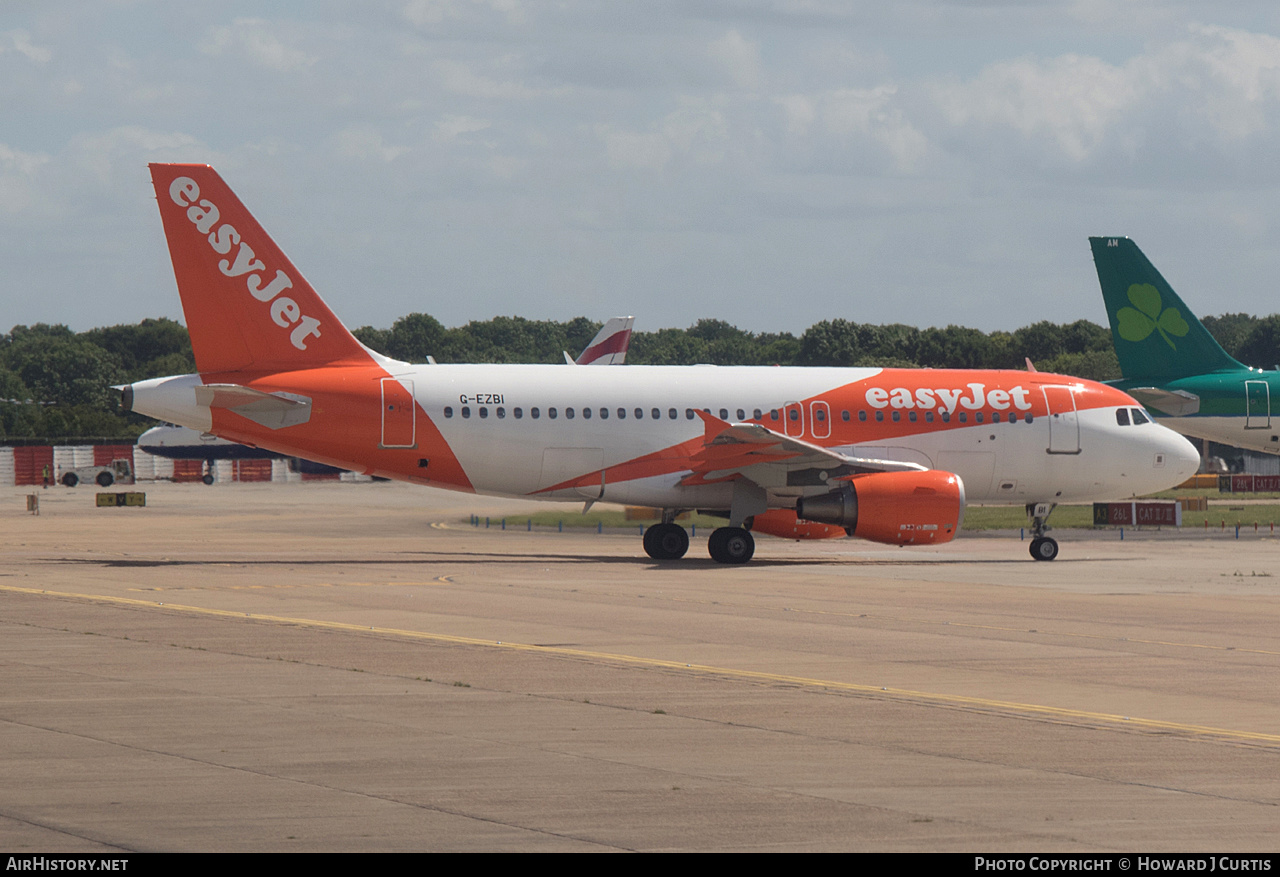 Aircraft Photo of G-EZBI | Airbus A319-111 | EasyJet | AirHistory.net #470686