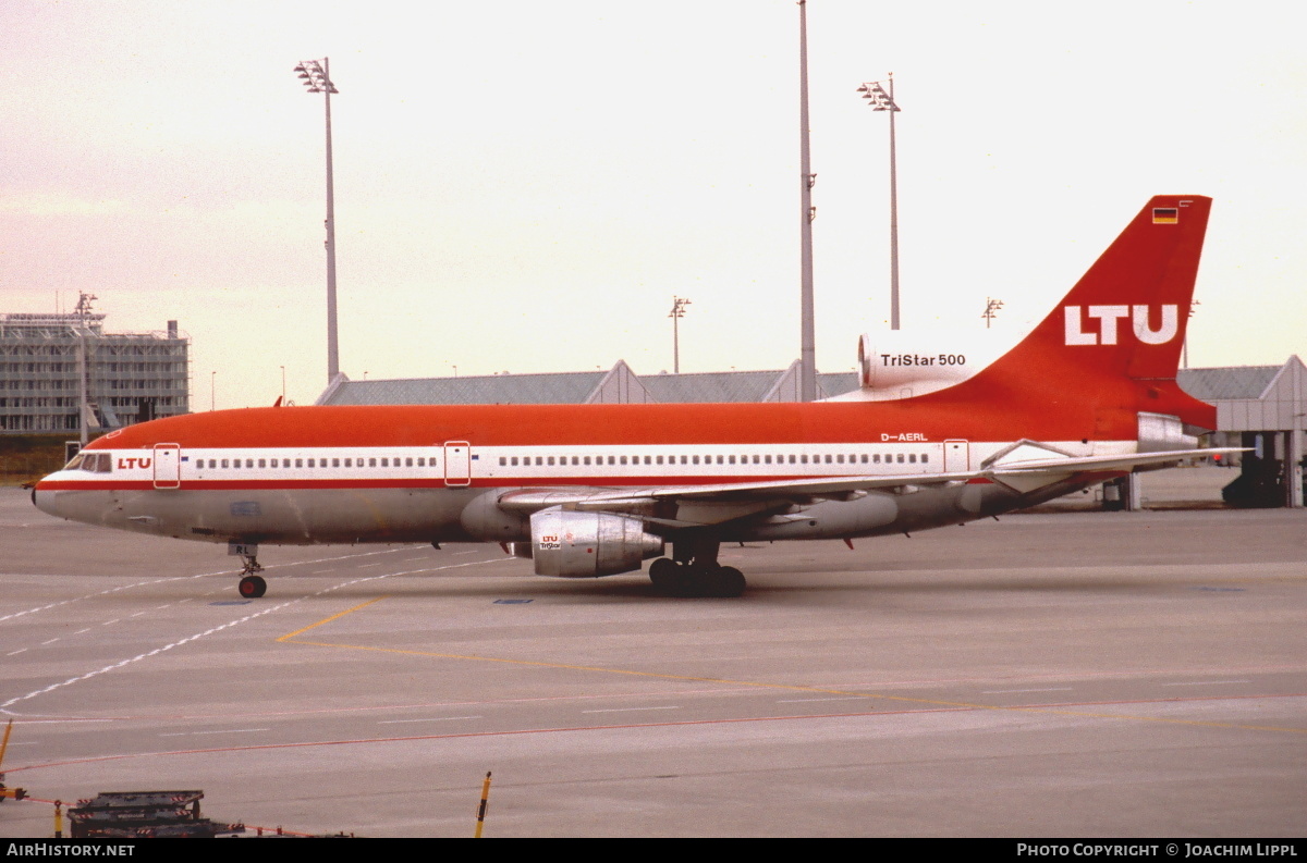 Aircraft Photo of D-AERL | Lockheed L-1011-385-3 TriStar 500 | LTU - Lufttransport-Unternehmen | AirHistory.net #470688