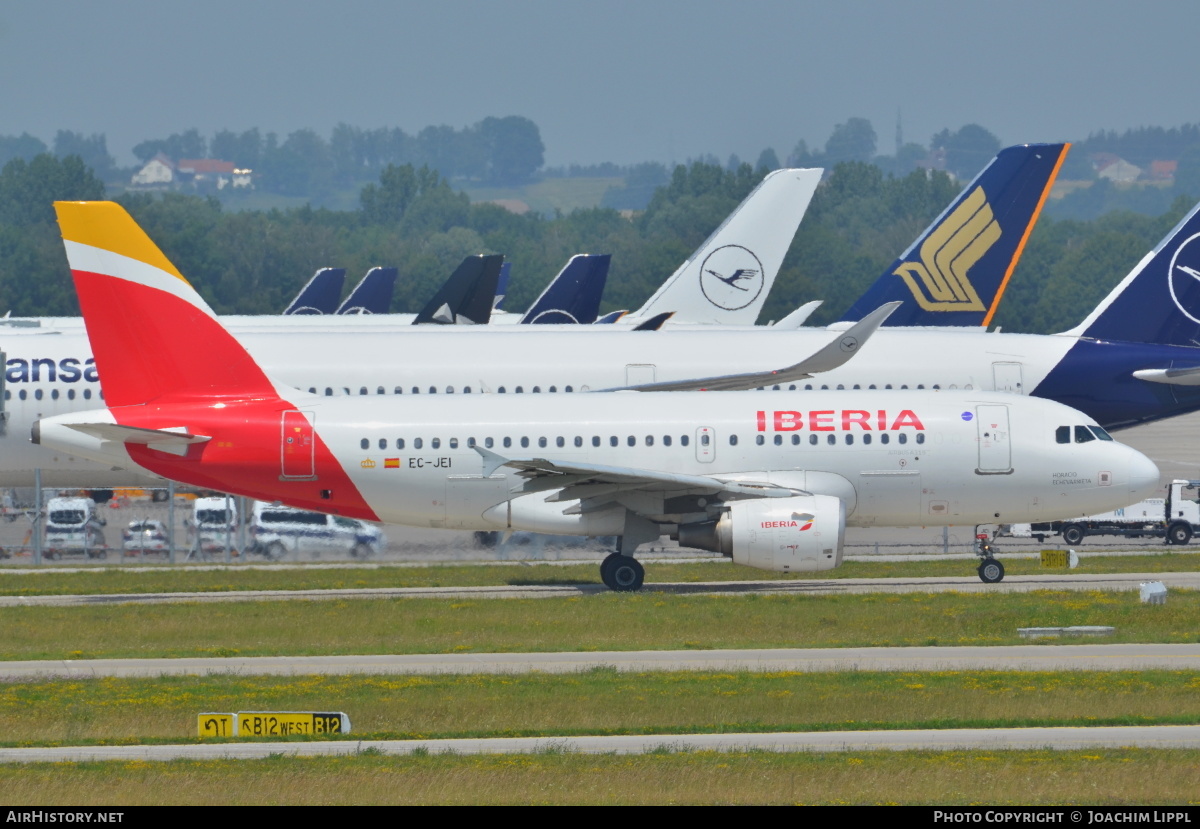 Aircraft Photo of EC-JEI | Airbus A319-111 | Iberia | AirHistory.net #470691