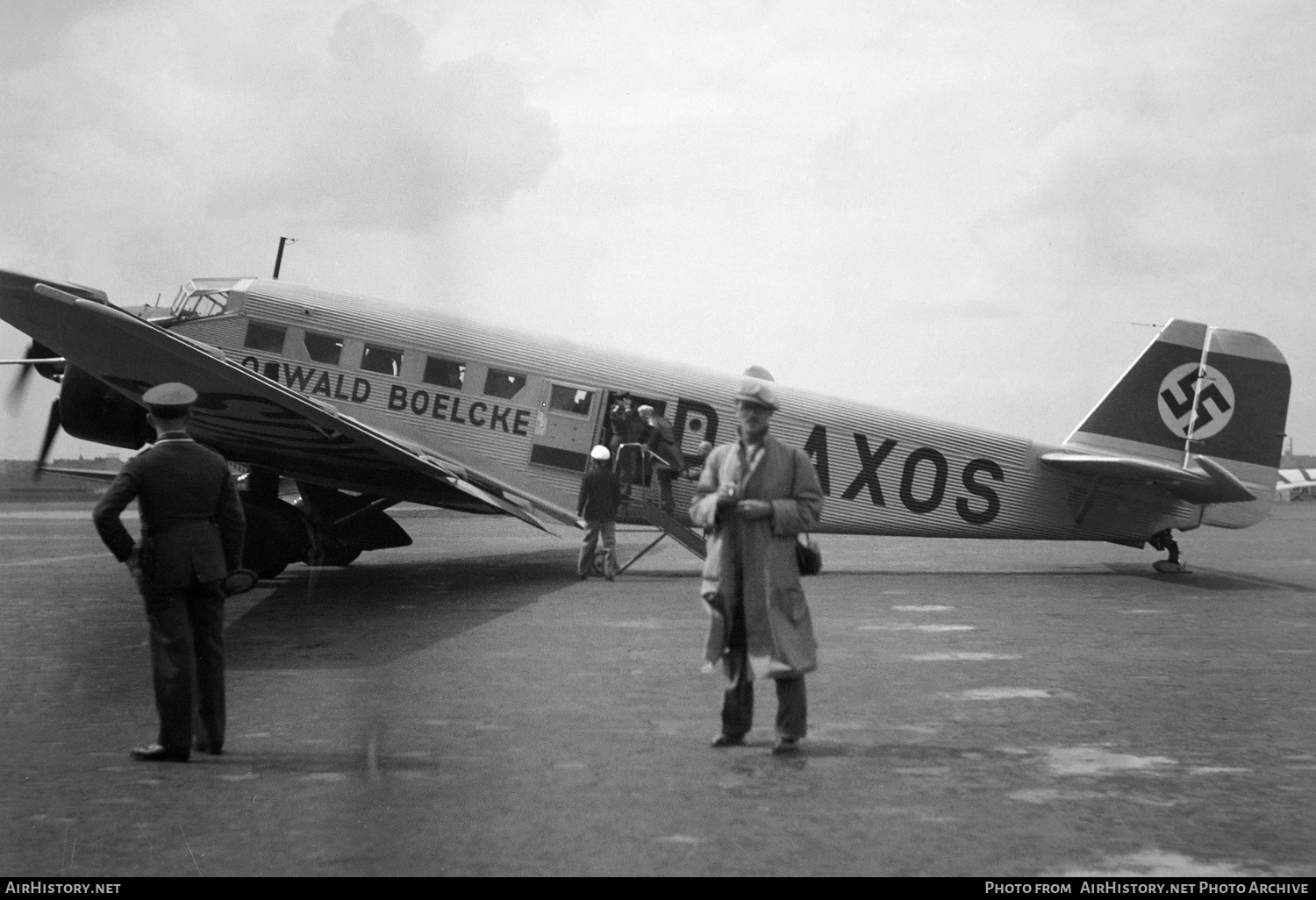Aircraft Photo of D-AXOS | Junkers Ju 52/3m ge | Deutsche Luft Hansa | AirHistory.net #470695