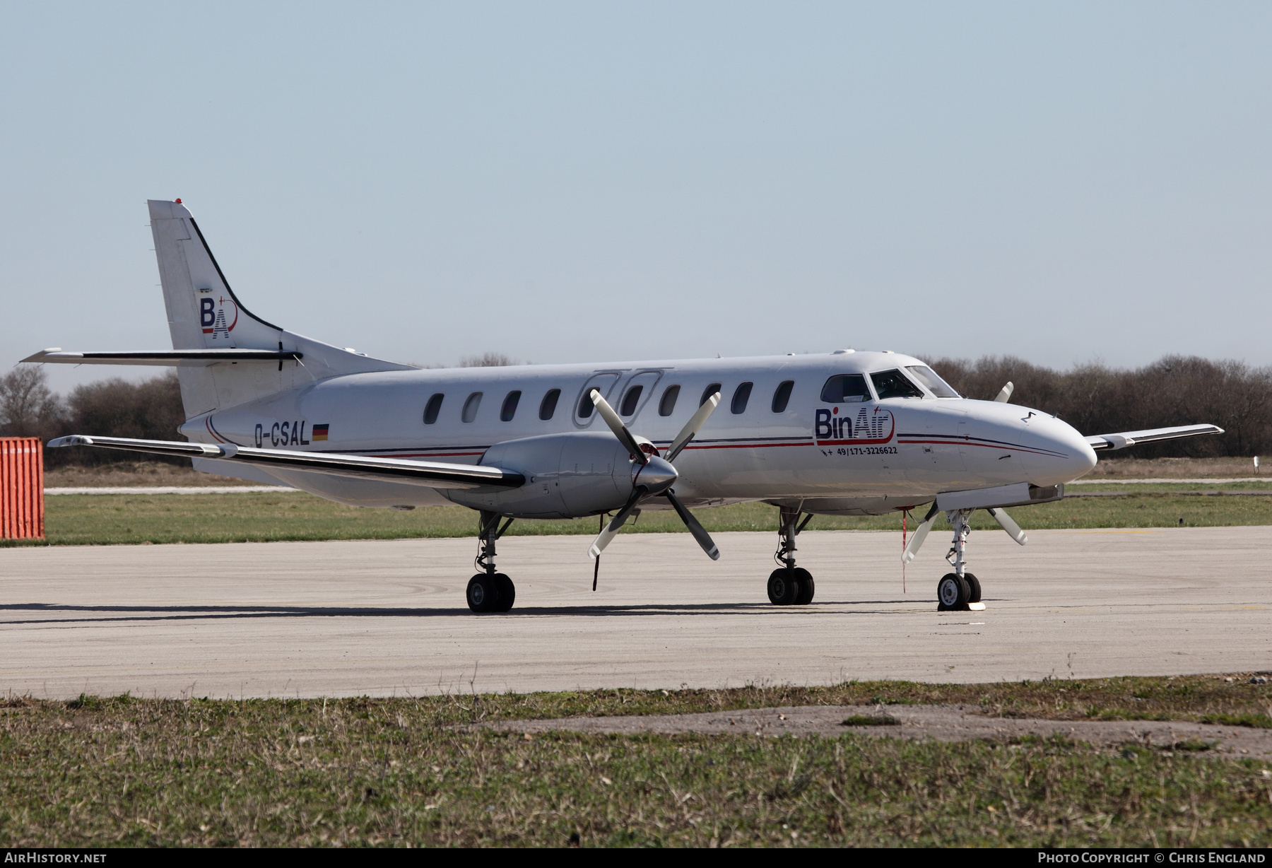 Aircraft Photo of D-CSAL | Fairchild SA-227AC Metro III | BinAir Aero Service | AirHistory.net #470706