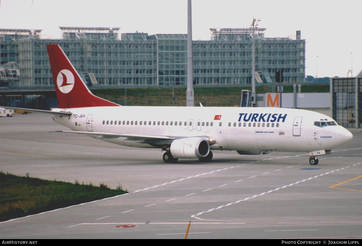 Aircraft Photo of TC-JEA | Boeing 737-42J | Turkish Airlines | AirHistory.net #470708