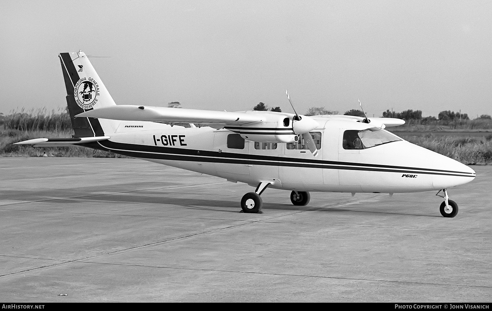 Aircraft Photo of I-GIFE | Partenavia P-68C Victor | Compagnia Generale Ripreseaeree | AirHistory.net #470719