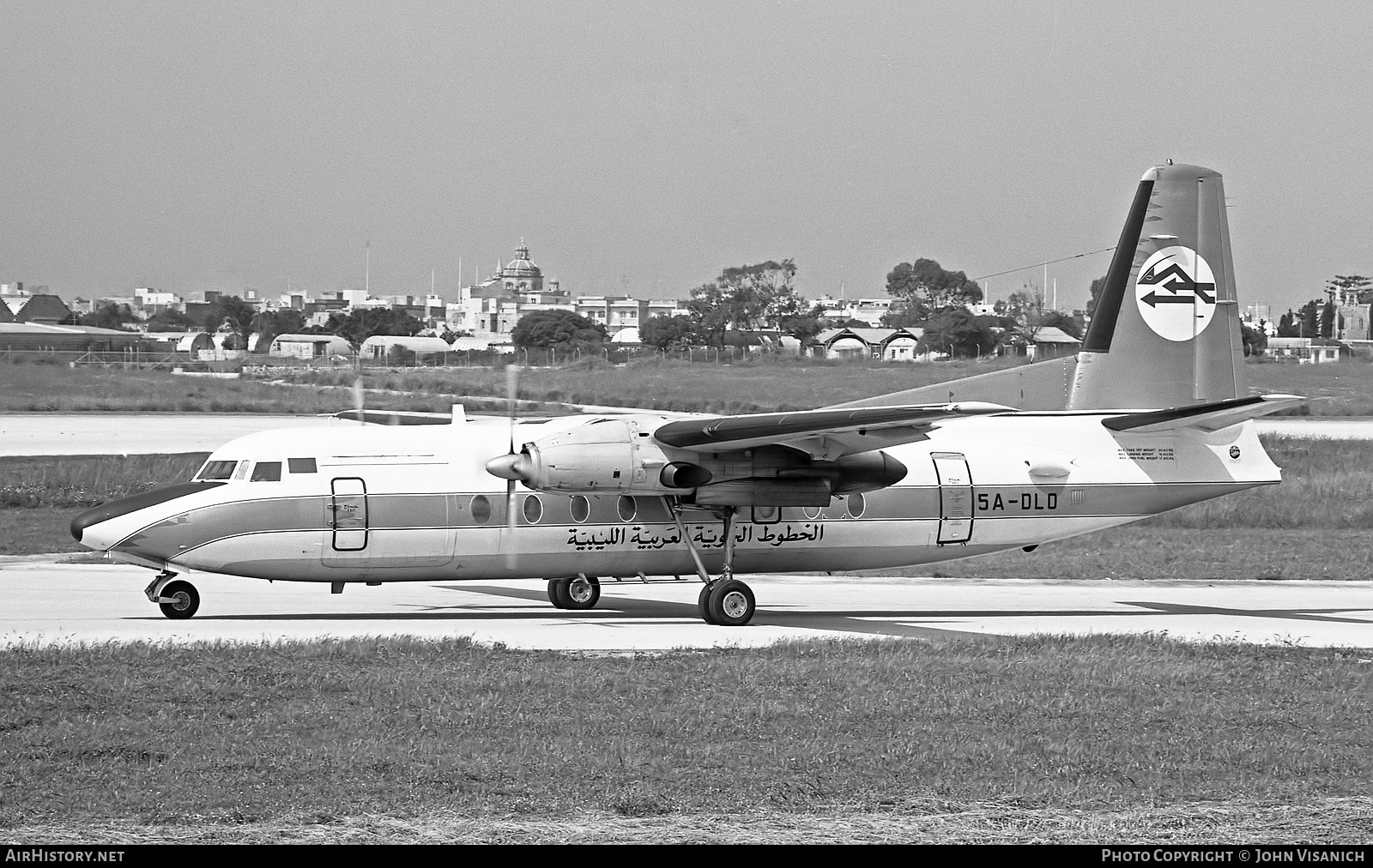 Aircraft Photo of 5A-DLO | Fokker F27-600 Friendship | Libyan Arab Airlines | AirHistory.net #470720