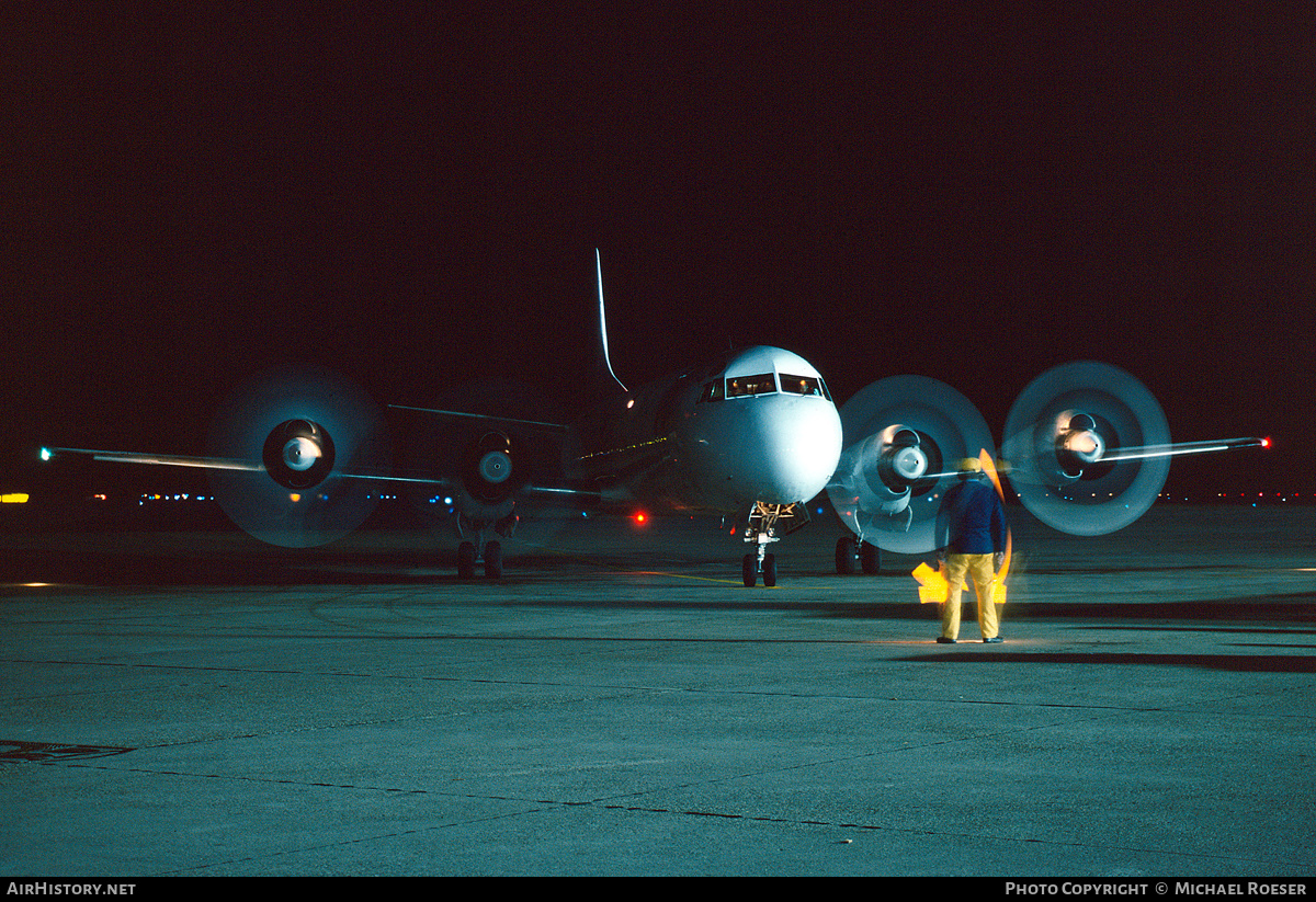 Aircraft Photo of N360Q | Lockheed L-188C(F) Electra | Hunting Cargo Airlines | AirHistory.net #470736