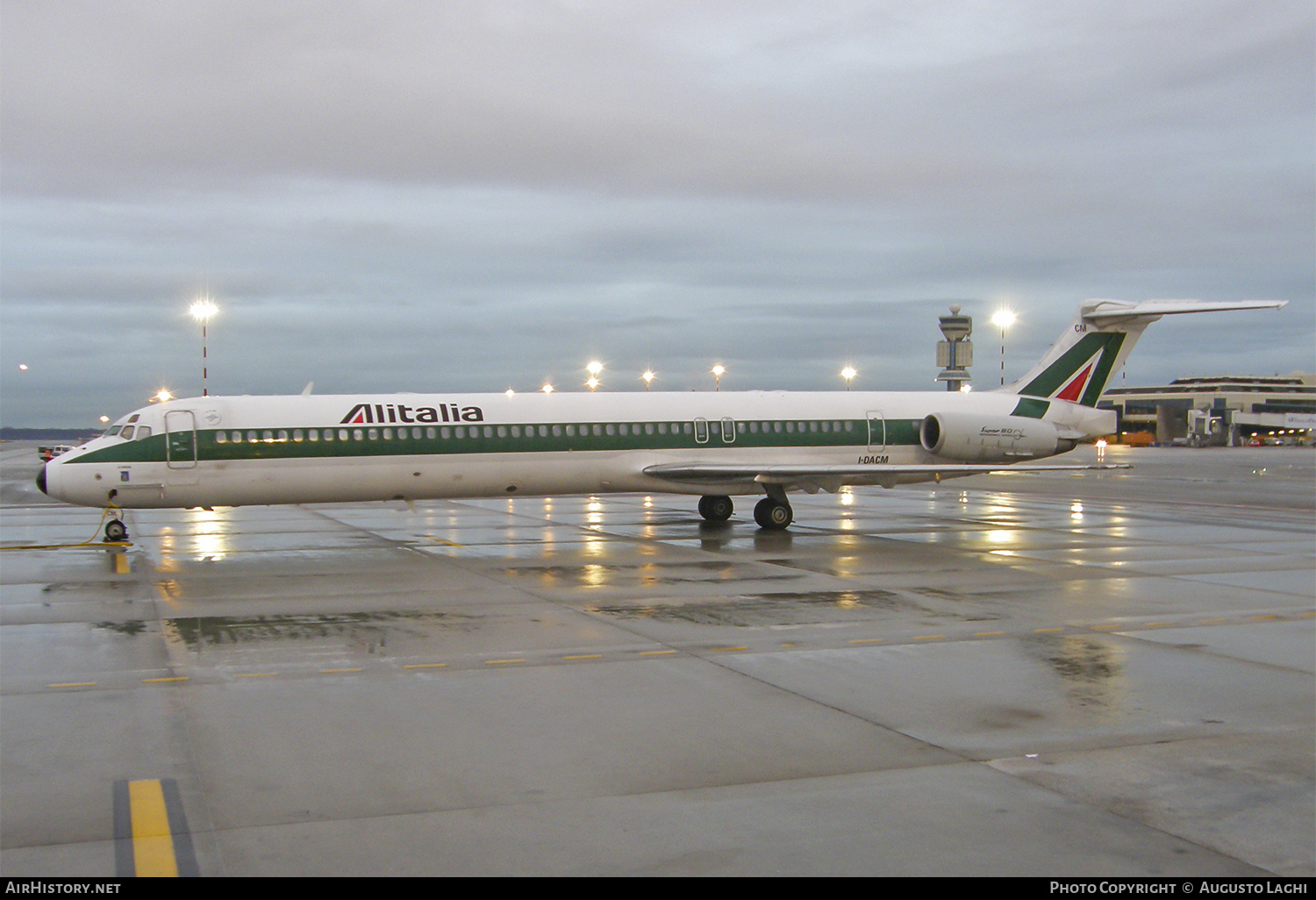 Aircraft Photo of I-DACM | McDonnell Douglas MD-82 (DC-9-82) | Alitalia | AirHistory.net #470737