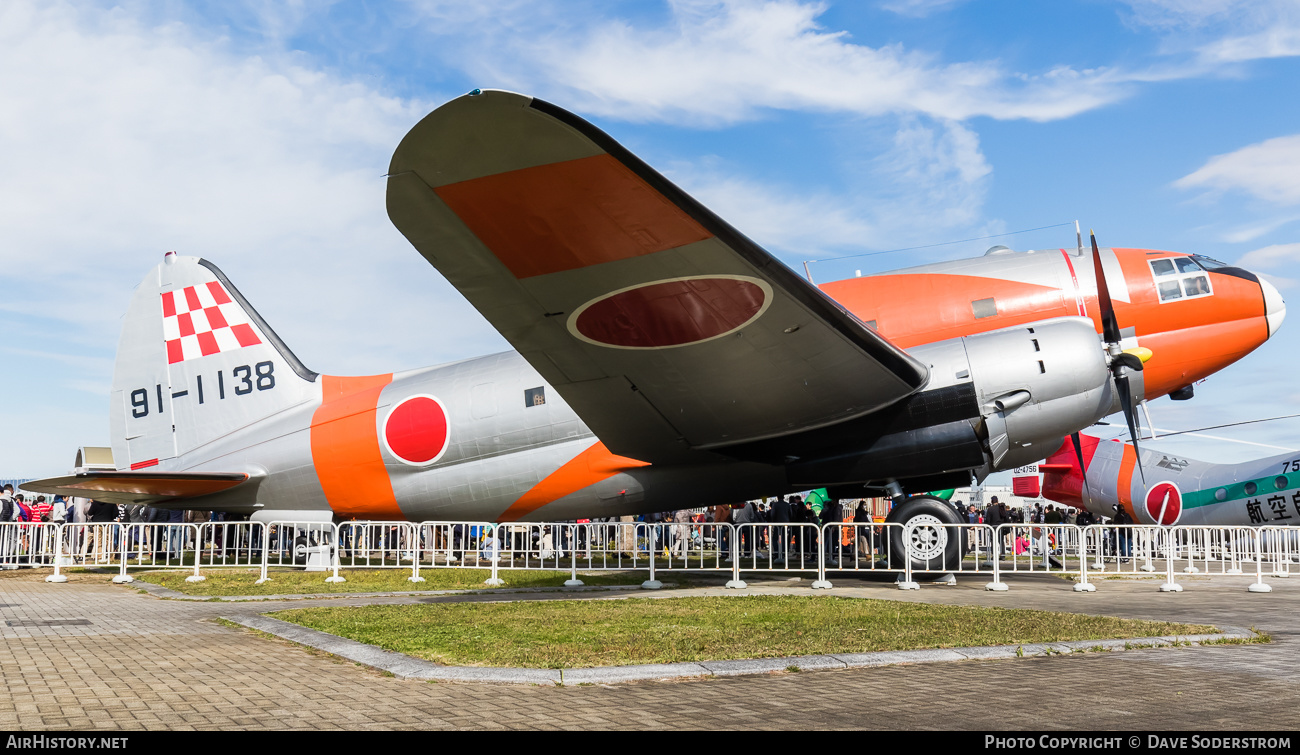 Aircraft Photo of 91-1138 | Curtiss C-46A Commando | Japan - Air Force | AirHistory.net #470745