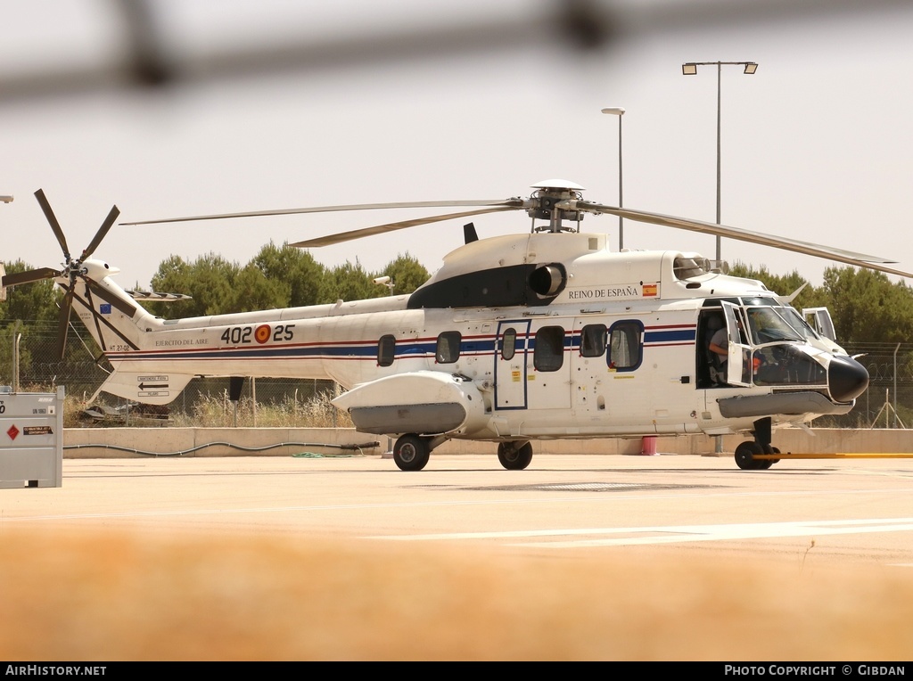 Aircraft Photo of HT.27-02 | Eurocopter AS-532UL Cougar | Spain - Air Force | AirHistory.net #470757