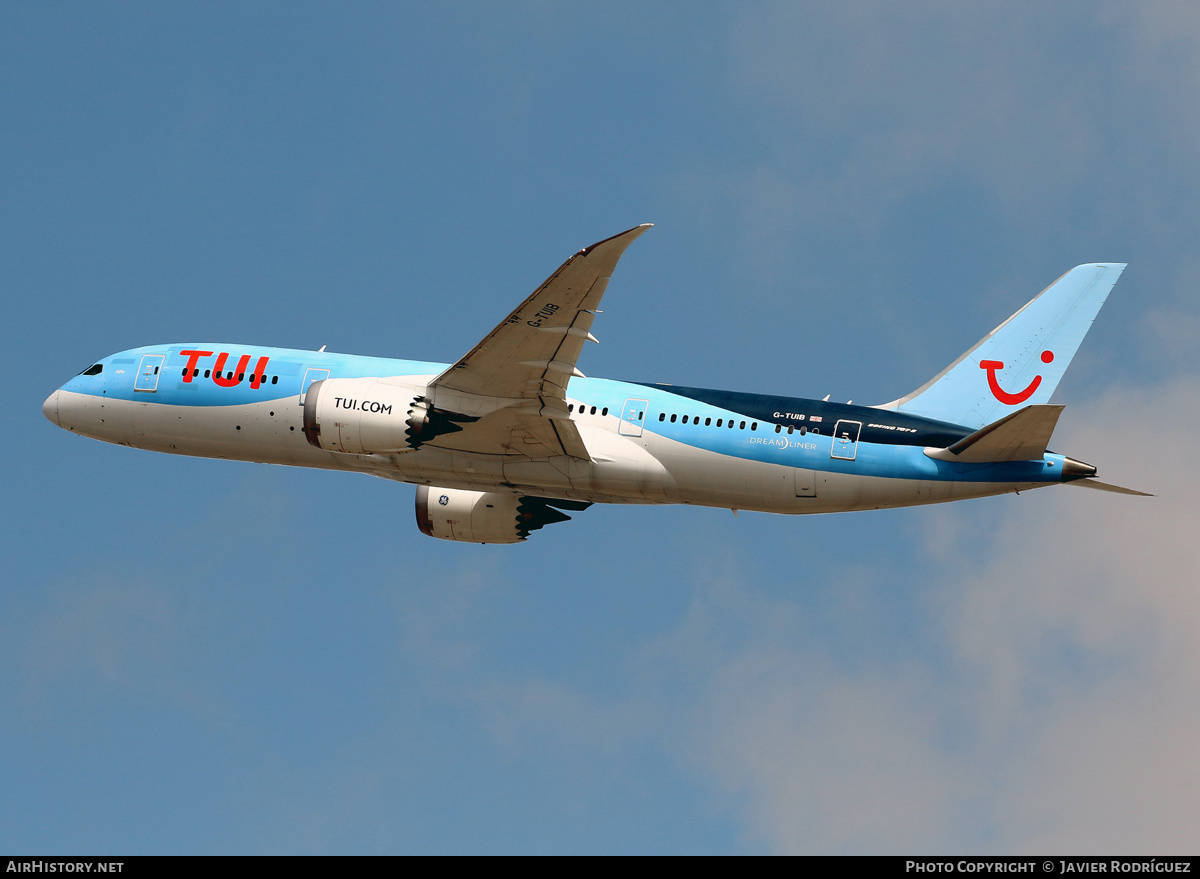 Aircraft Photo of G-TUIB | Boeing 787-8 Dreamliner | TUI | AirHistory.net #470774