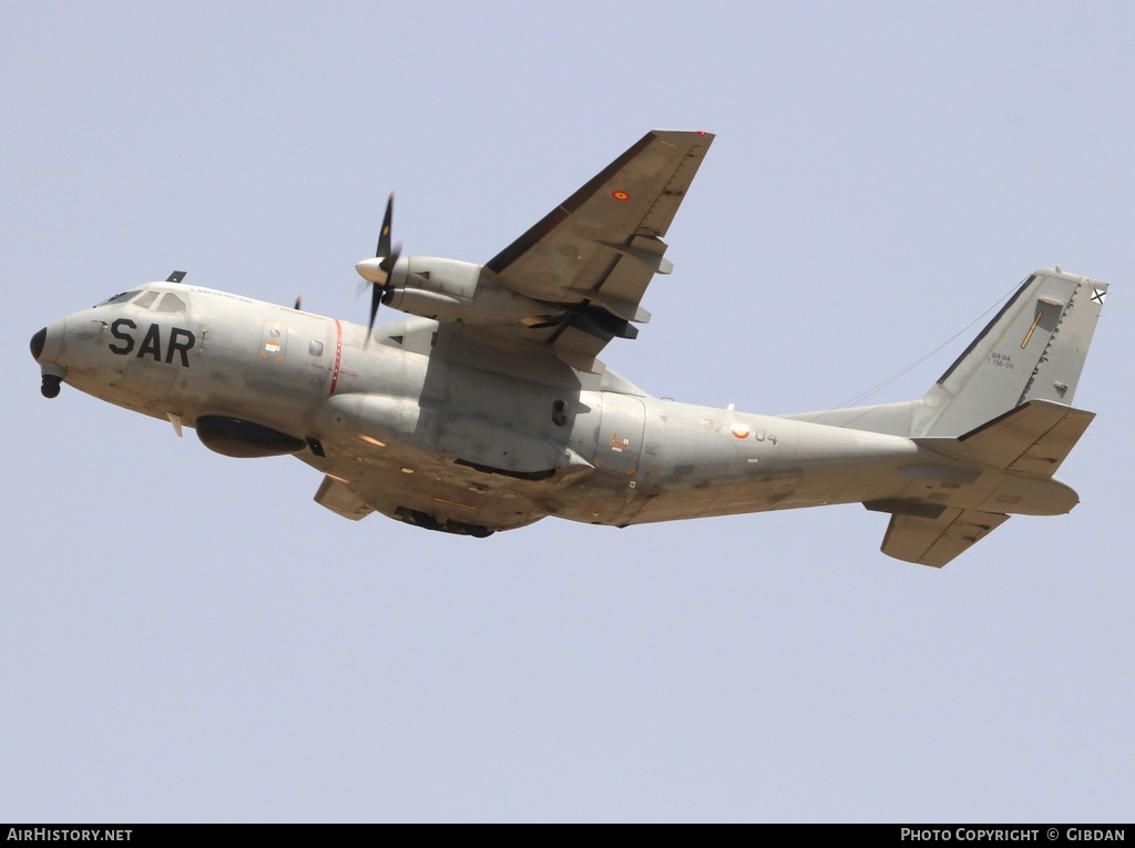Aircraft Photo of T19B-08 / D4-04 | CASA/IPTN CN235M-100 | Spain - Air Force | AirHistory.net #470777