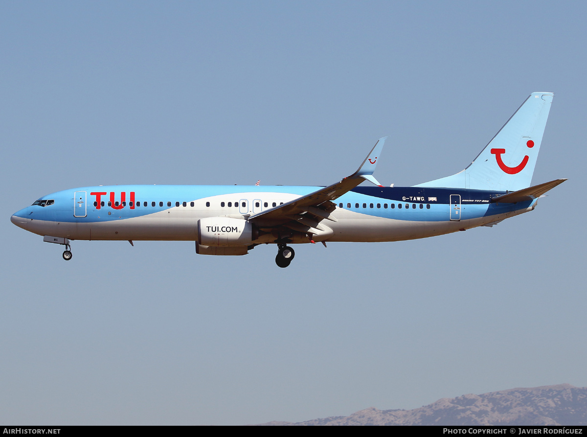 Aircraft Photo of G-TAWG | Boeing 737-8K5 | TUI | AirHistory.net #470784
