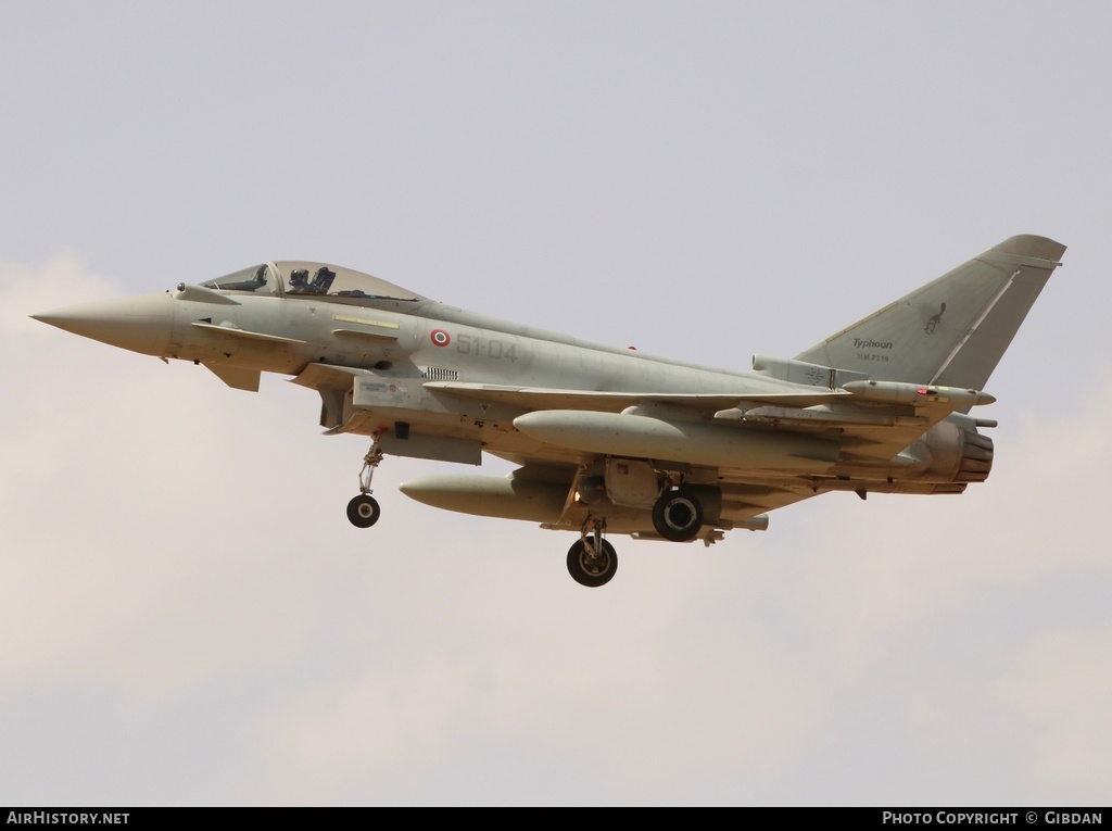 Aircraft Photo of MM7319 | Eurofighter F-2000A Typhoon | Italy - Air Force | AirHistory.net #470787